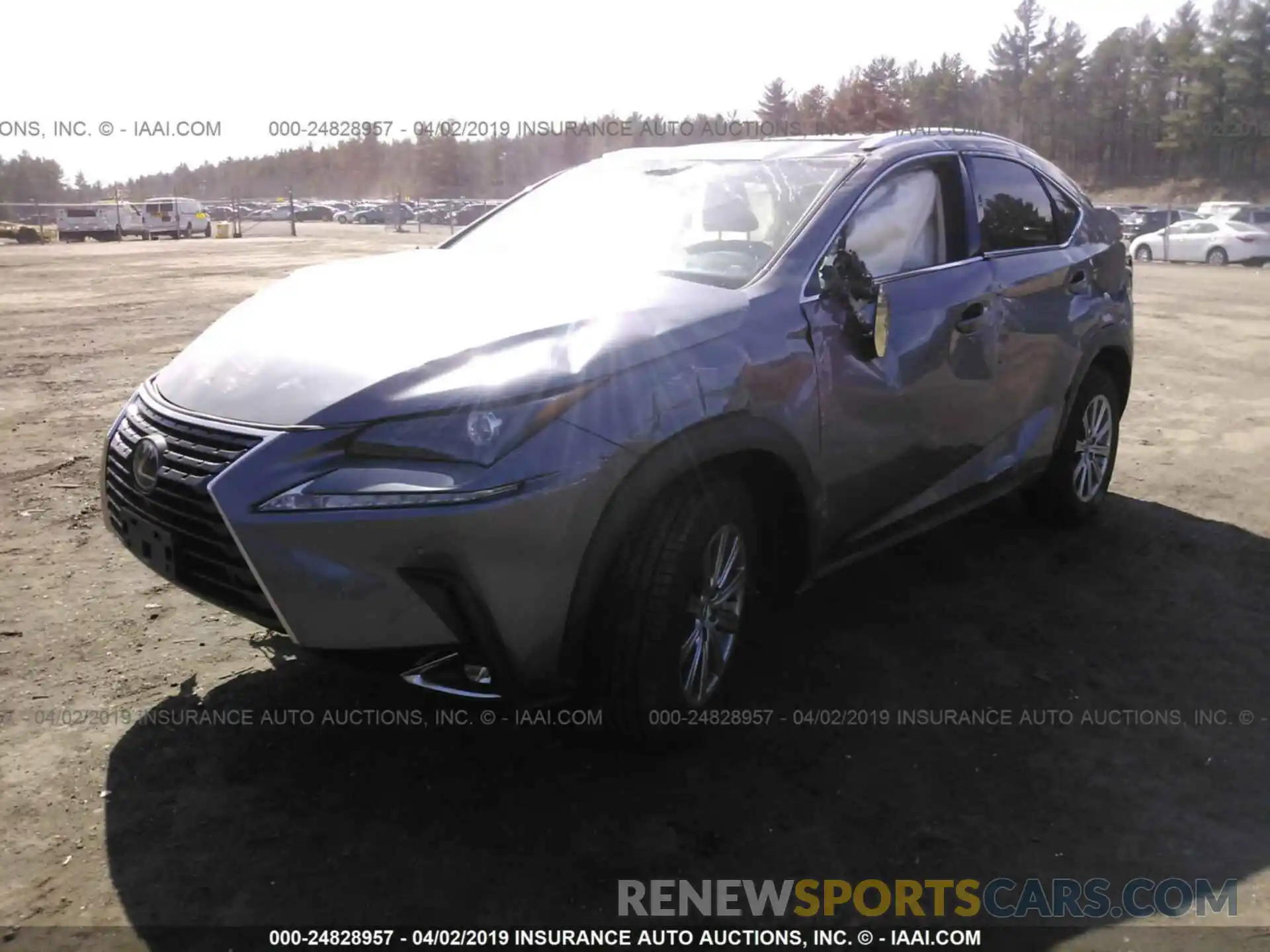 2 Фотография поврежденного автомобиля JTJBARBZ6K2185570 LEXUS NX 2019