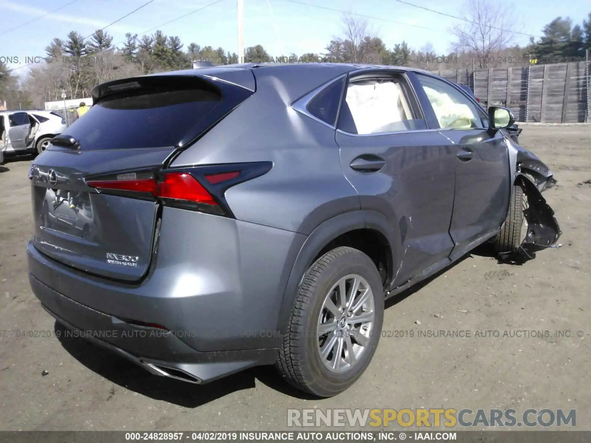 4 Фотография поврежденного автомобиля JTJBARBZ6K2185570 LEXUS NX 2019