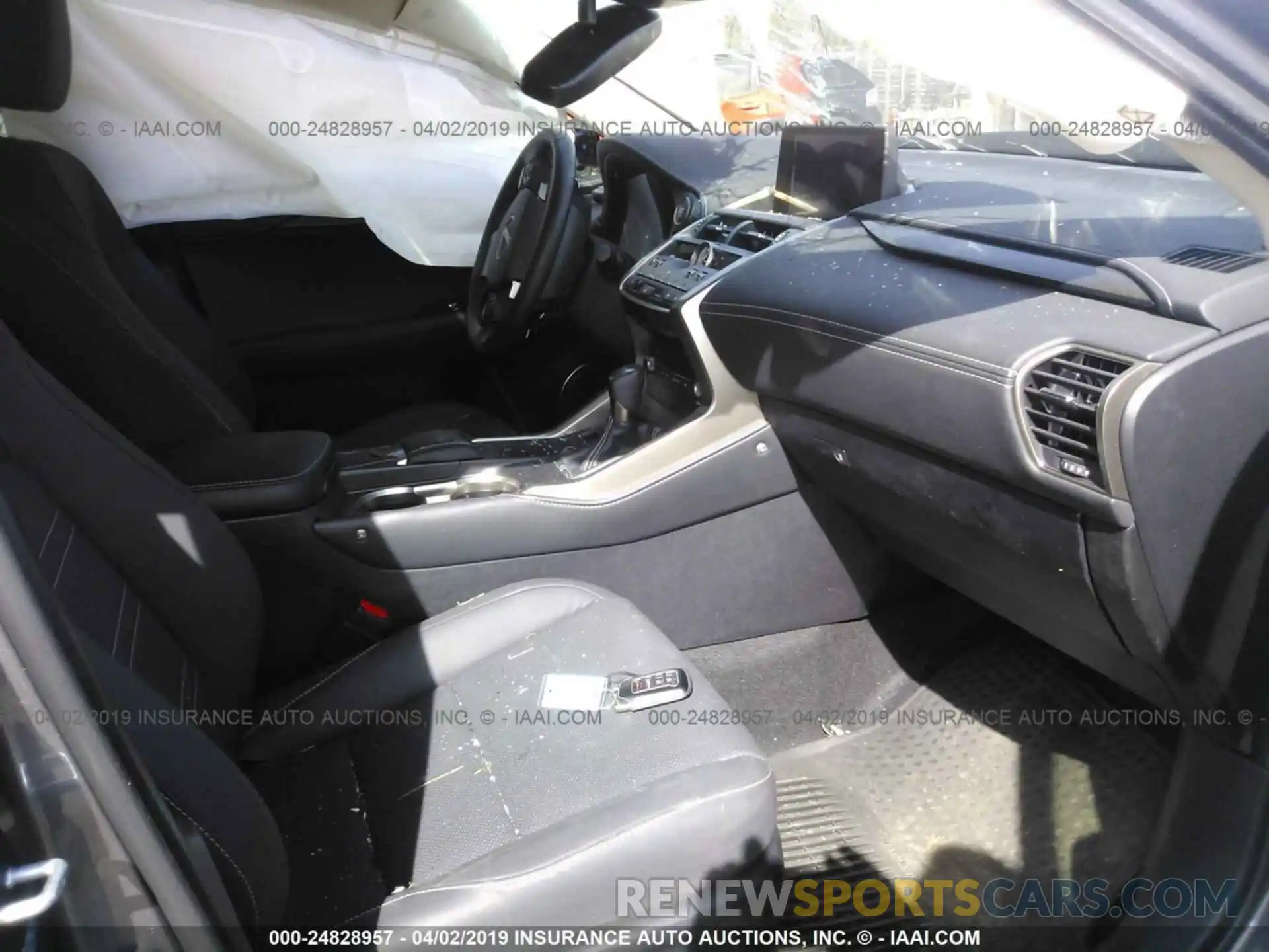 5 Photograph of a damaged car JTJBARBZ6K2185570 LEXUS NX 2019