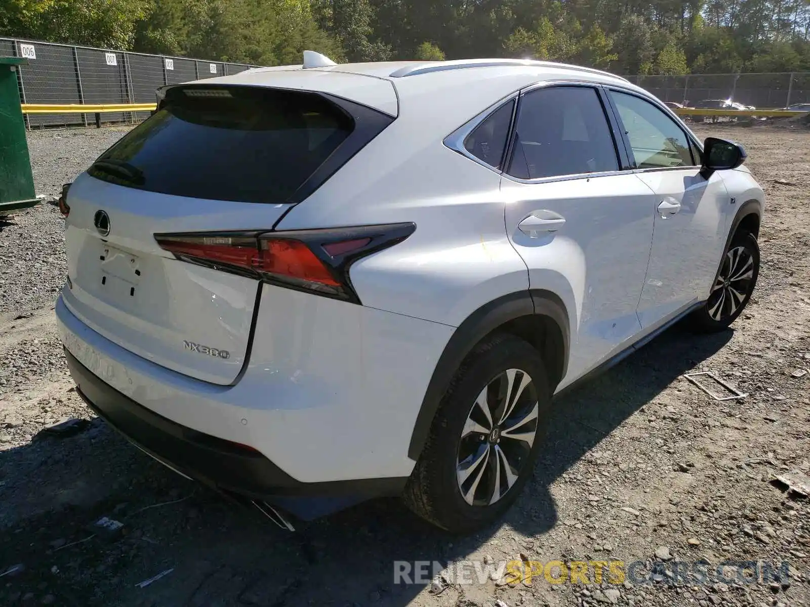 4 Фотография поврежденного автомобиля JTJBARBZ6K2187061 LEXUS NX 2019