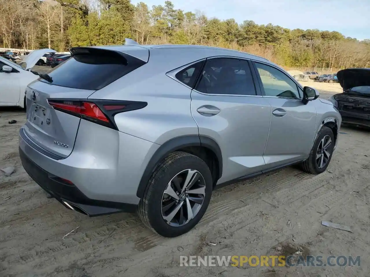 3 Photograph of a damaged car JTJBARBZ6K2188632 LEXUS NX 2019