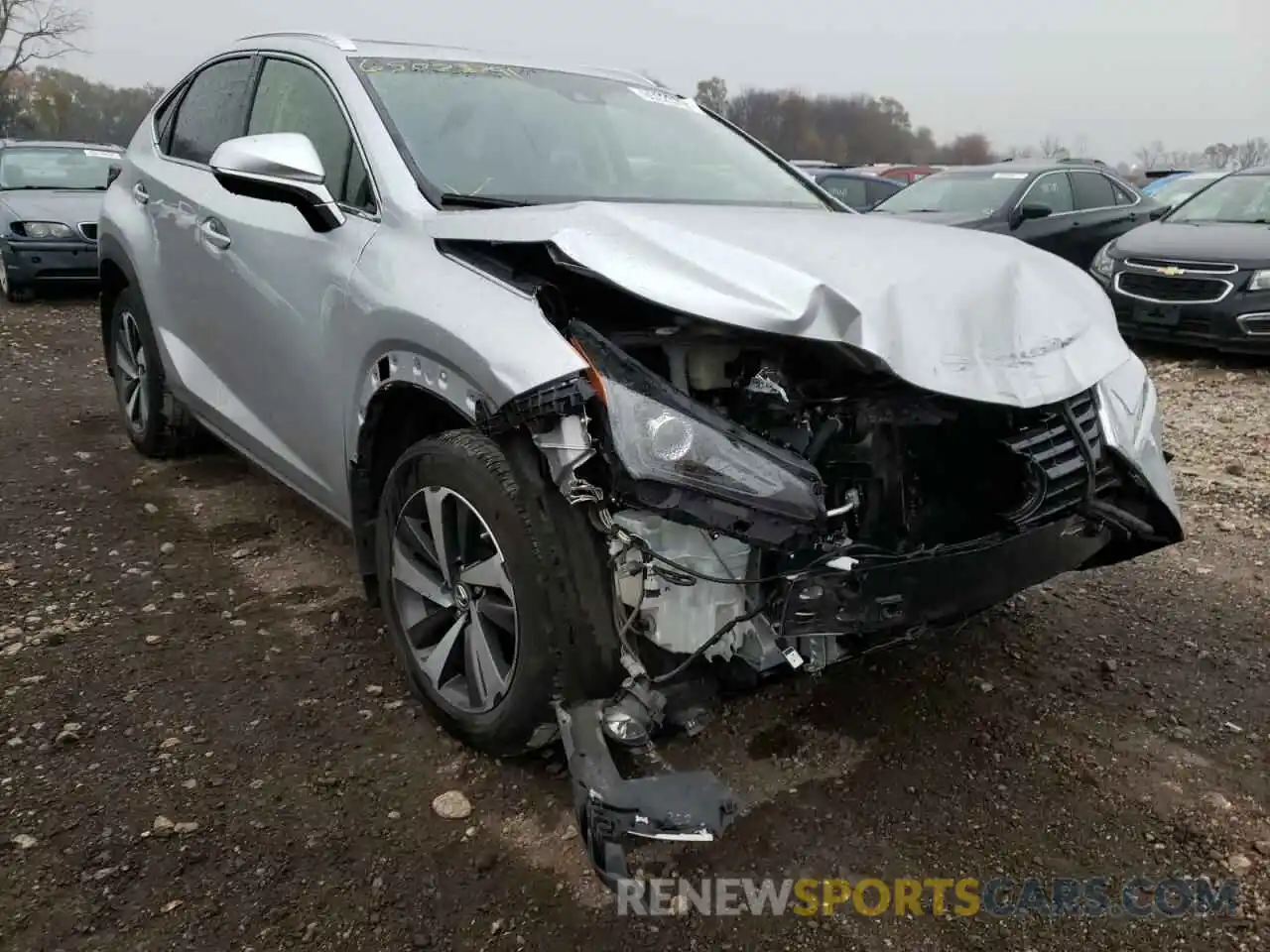 1 Photograph of a damaged car JTJBARBZ6K2189232 LEXUS NX 2019