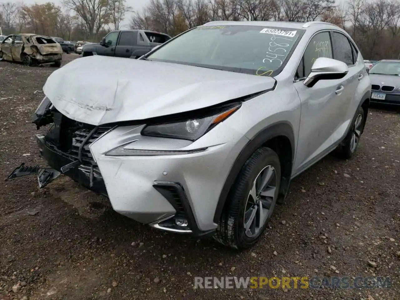 2 Фотография поврежденного автомобиля JTJBARBZ6K2189232 LEXUS NX 2019