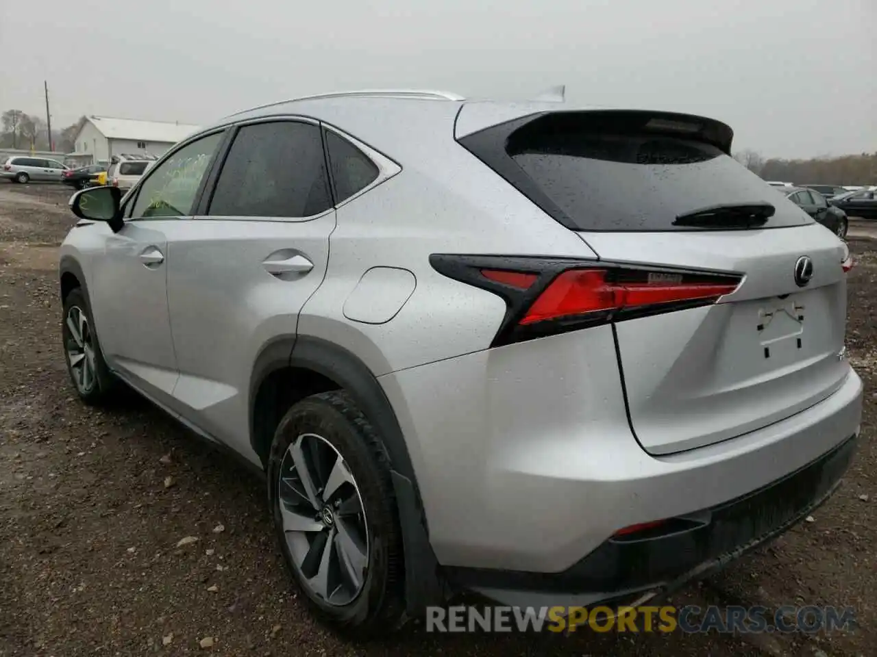 3 Фотография поврежденного автомобиля JTJBARBZ6K2189232 LEXUS NX 2019