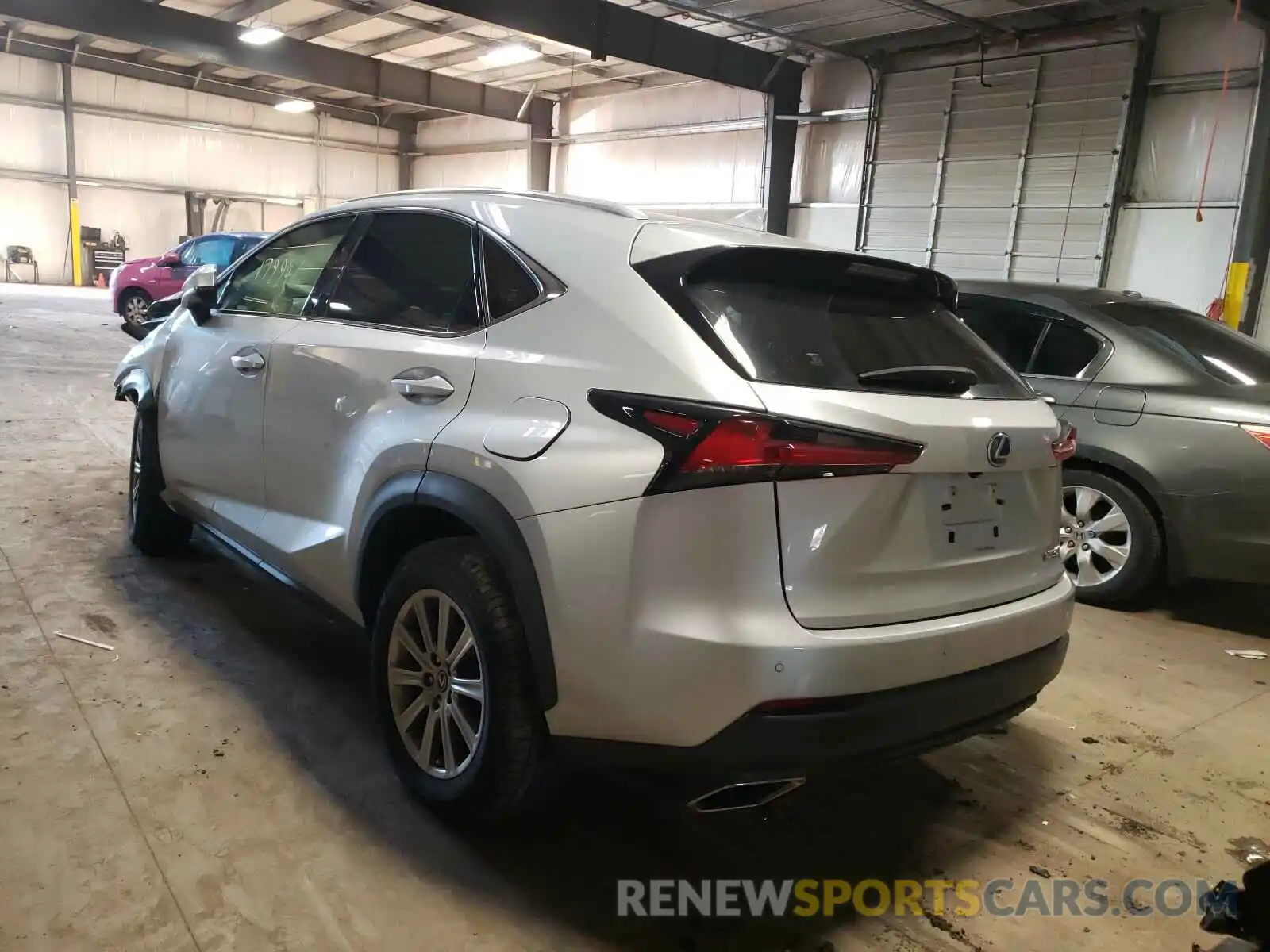 3 Photograph of a damaged car JTJBARBZ6K2189571 LEXUS NX 2019