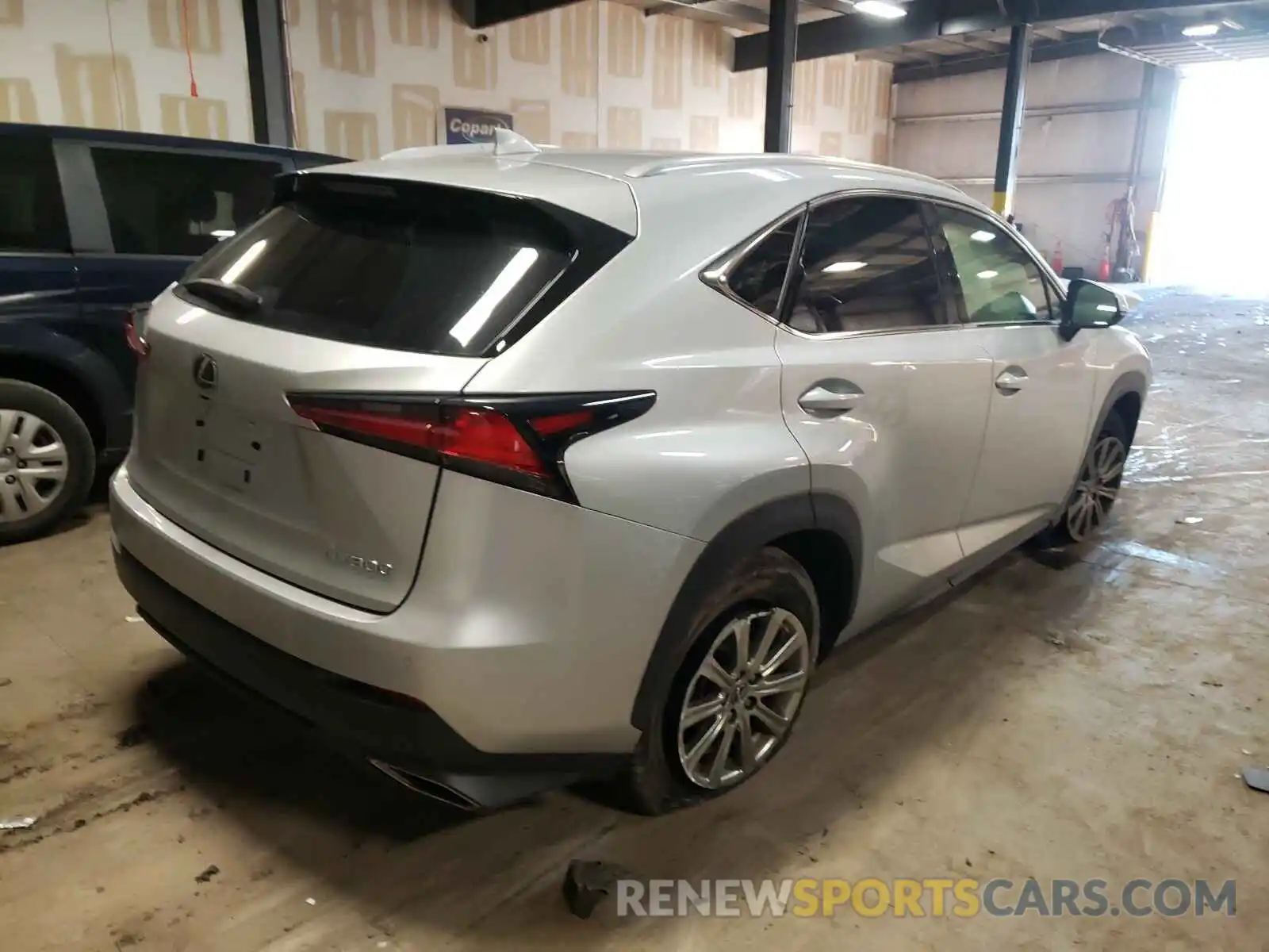 4 Фотография поврежденного автомобиля JTJBARBZ6K2189571 LEXUS NX 2019