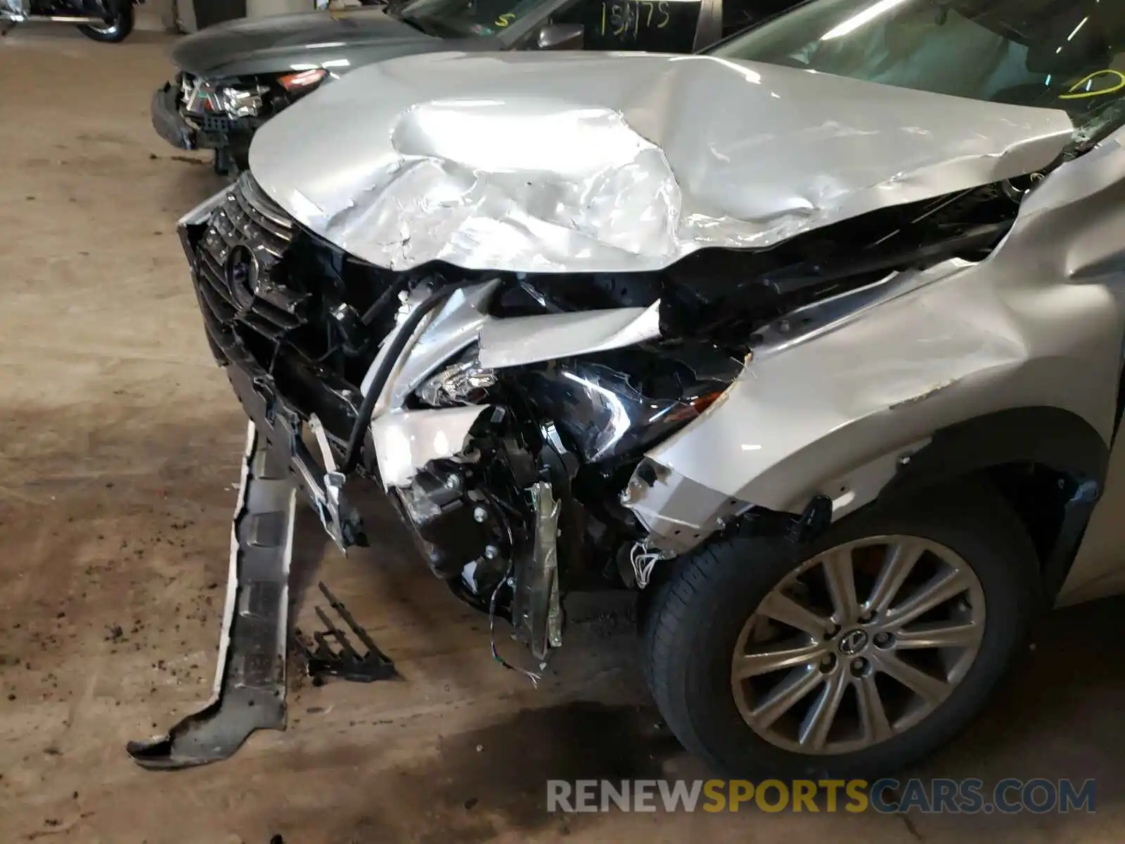 9 Photograph of a damaged car JTJBARBZ6K2189571 LEXUS NX 2019