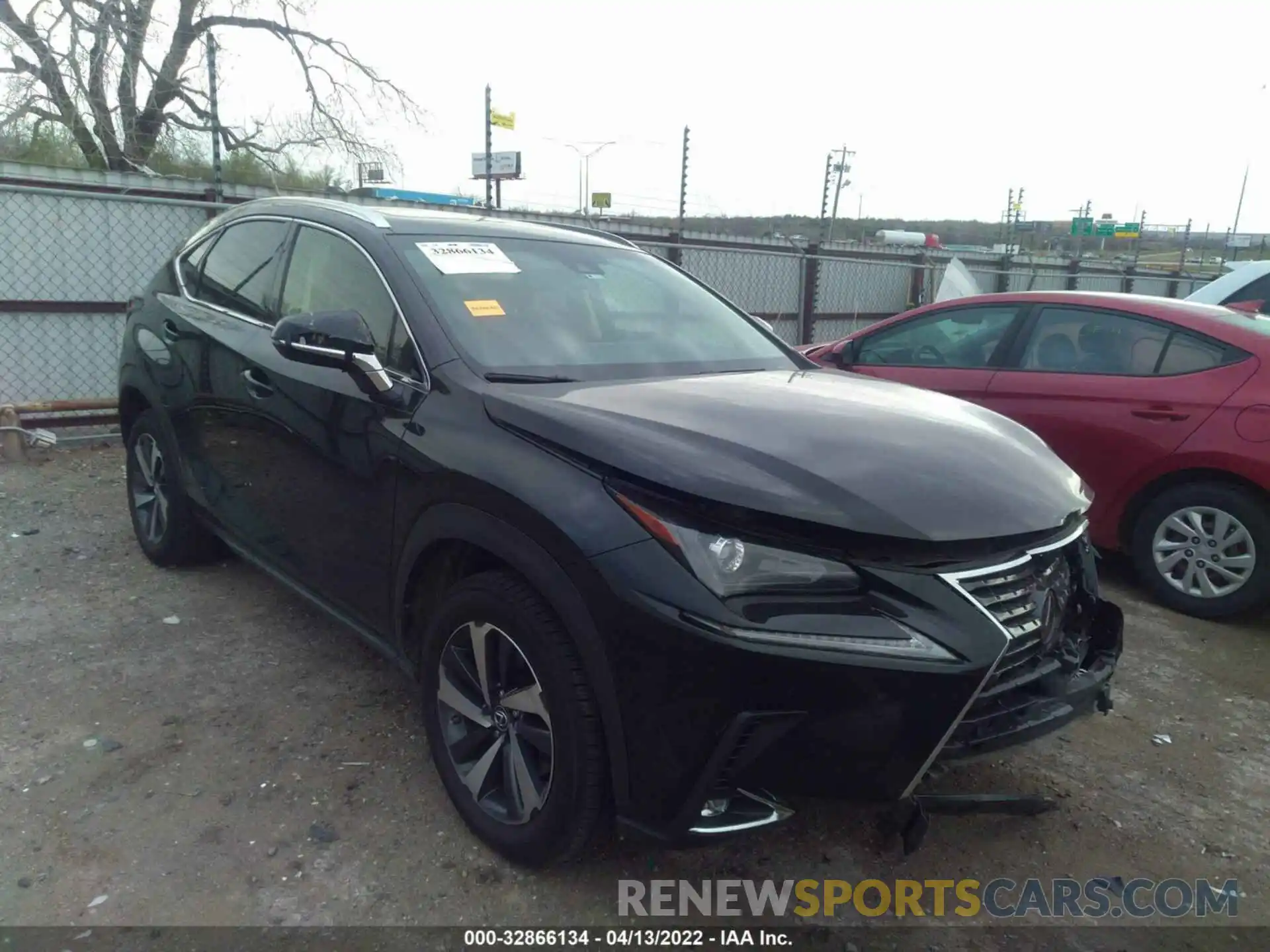 1 Photograph of a damaged car JTJBARBZ6K2191031 LEXUS NX 2019