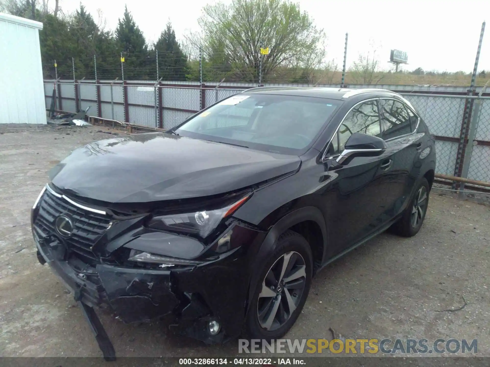 2 Photograph of a damaged car JTJBARBZ6K2191031 LEXUS NX 2019