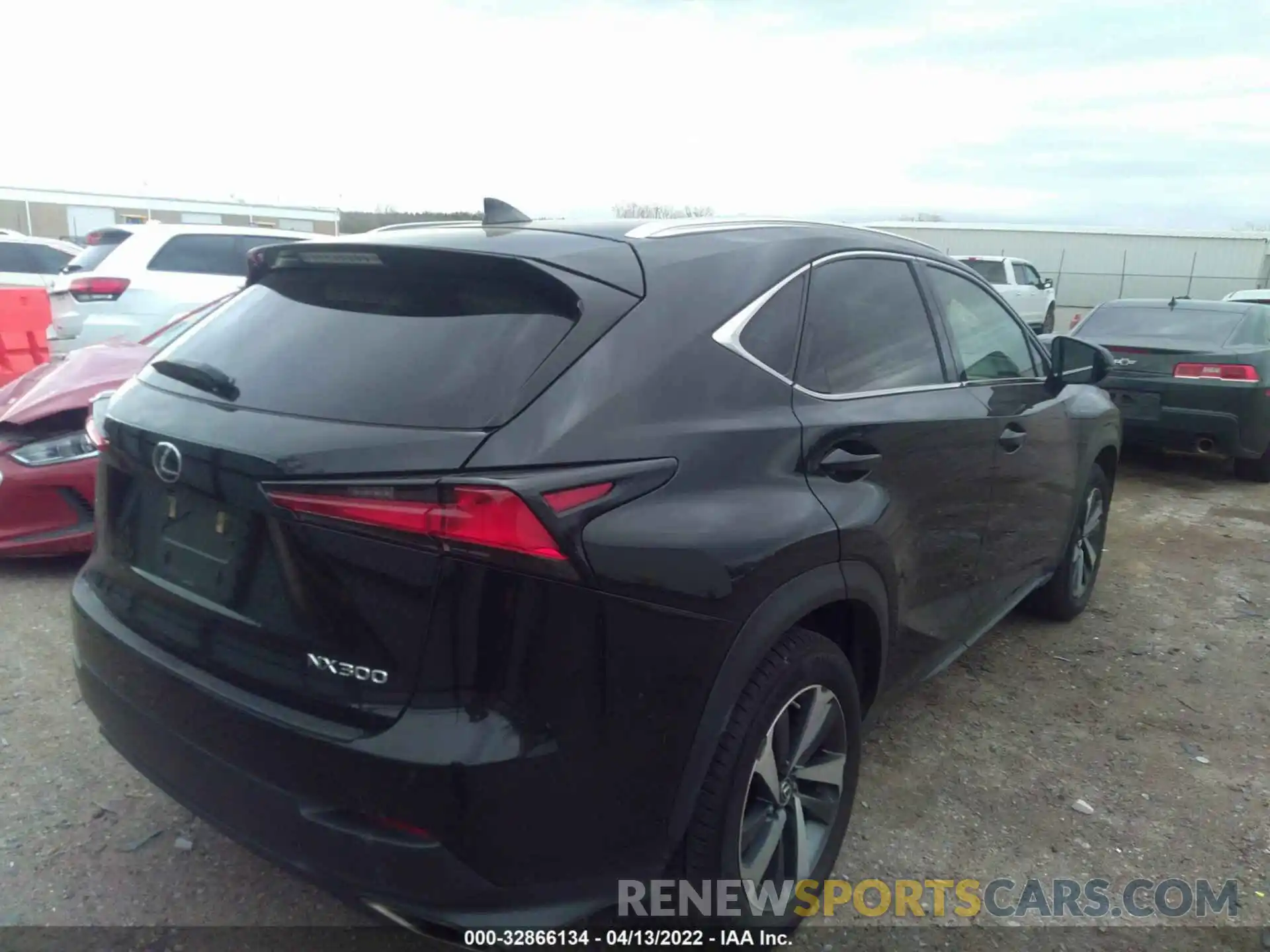 4 Photograph of a damaged car JTJBARBZ6K2191031 LEXUS NX 2019