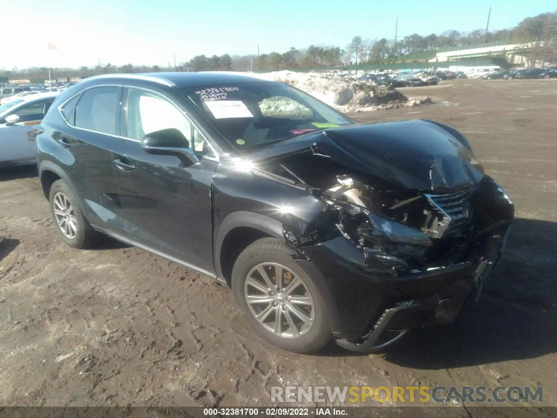 1 Photograph of a damaged car JTJBARBZ6K2195127 LEXUS NX 2019