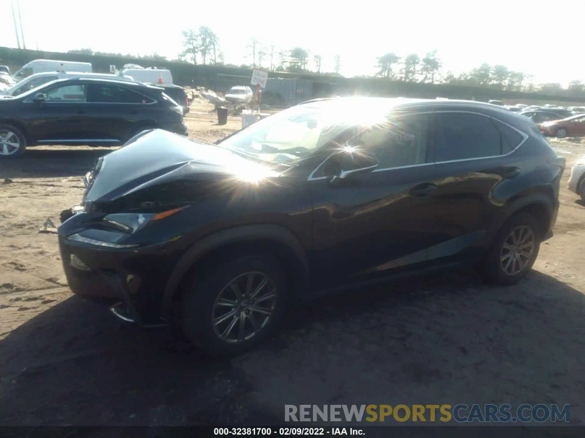 2 Photograph of a damaged car JTJBARBZ6K2195127 LEXUS NX 2019