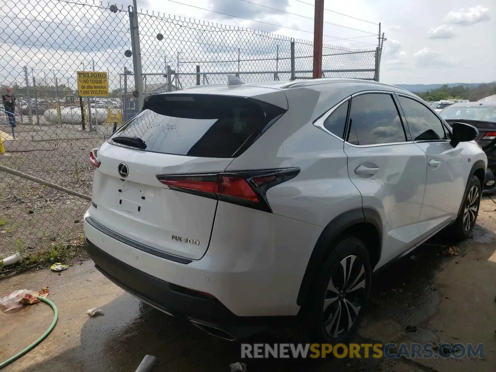 4 Photograph of a damaged car JTJBARBZ6K2196715 LEXUS NX 2019