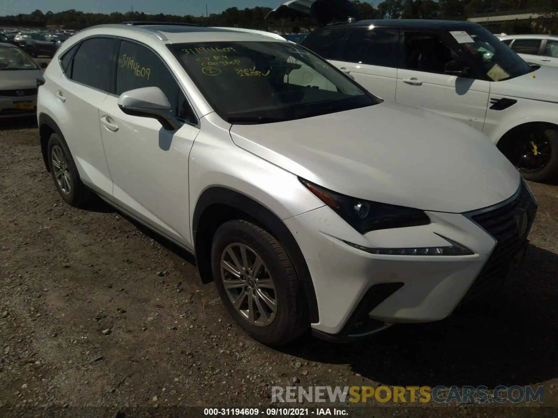 1 Фотография поврежденного автомобиля JTJBARBZ6K2198187 LEXUS NX 2019