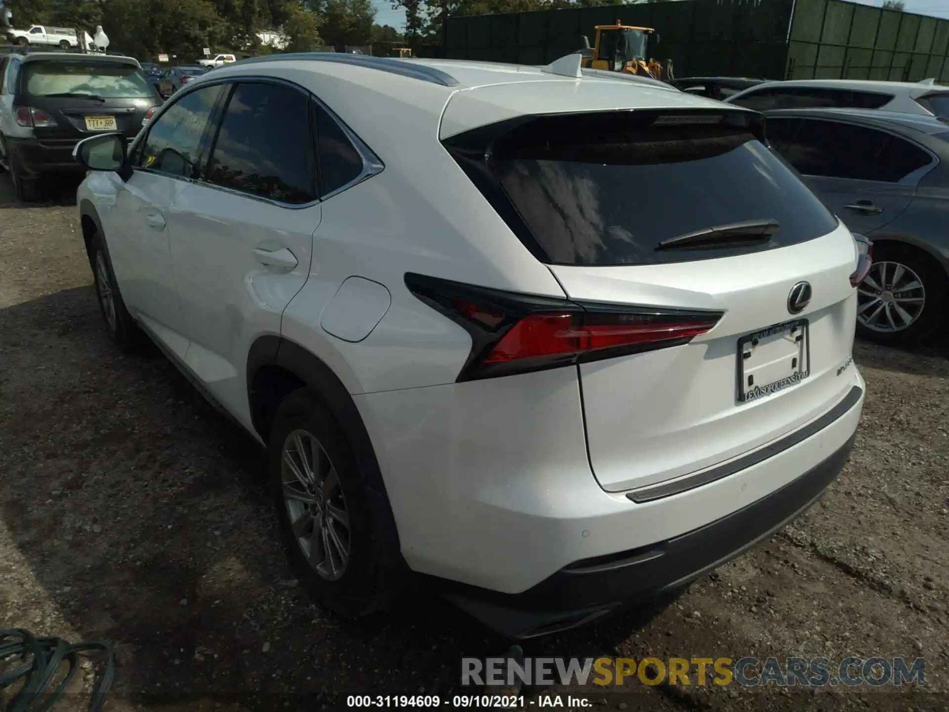 3 Фотография поврежденного автомобиля JTJBARBZ6K2198187 LEXUS NX 2019