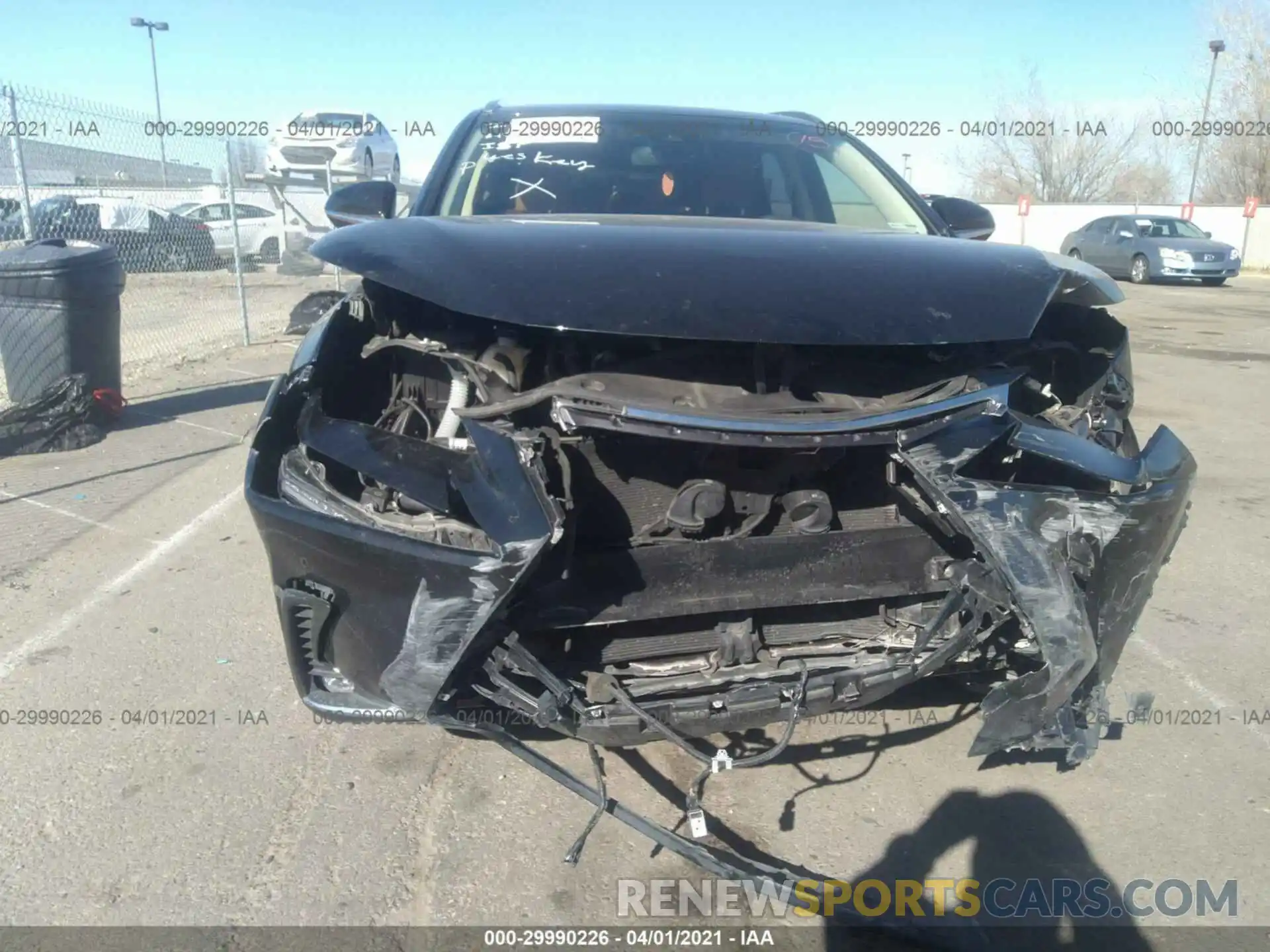 6 Photograph of a damaged car JTJBARBZ6K2198271 LEXUS NX 2019