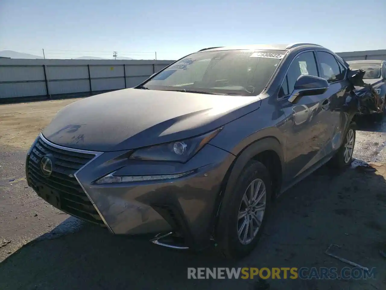 2 Photograph of a damaged car JTJBARBZ6K2199999 LEXUS NX 2019