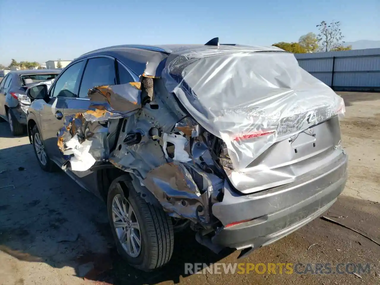 3 Photograph of a damaged car JTJBARBZ6K2199999 LEXUS NX 2019