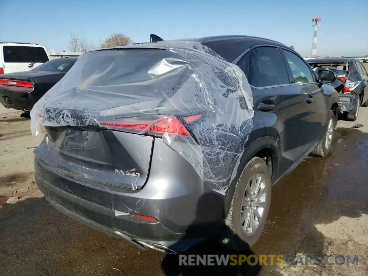 4 Photograph of a damaged car JTJBARBZ6K2199999 LEXUS NX 2019