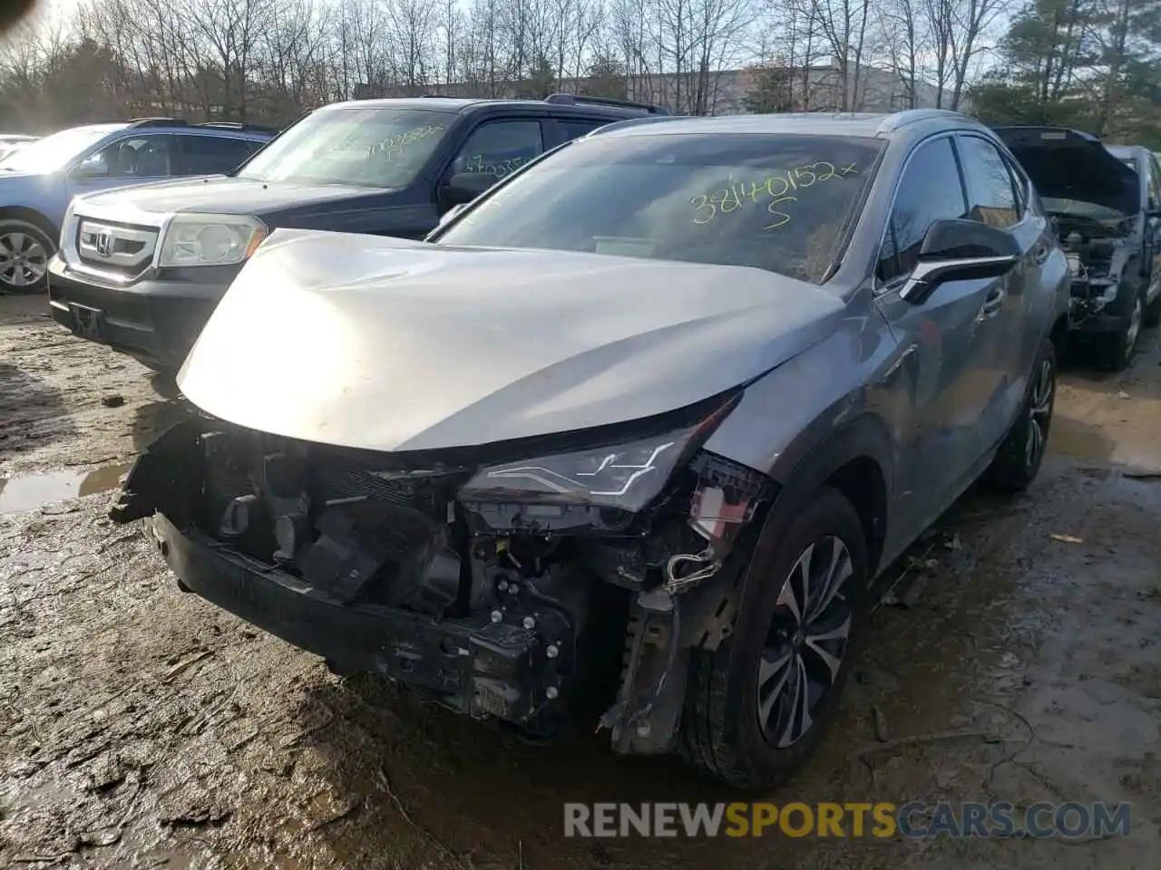 2 Photograph of a damaged car JTJBARBZ6K2202335 LEXUS NX 2019