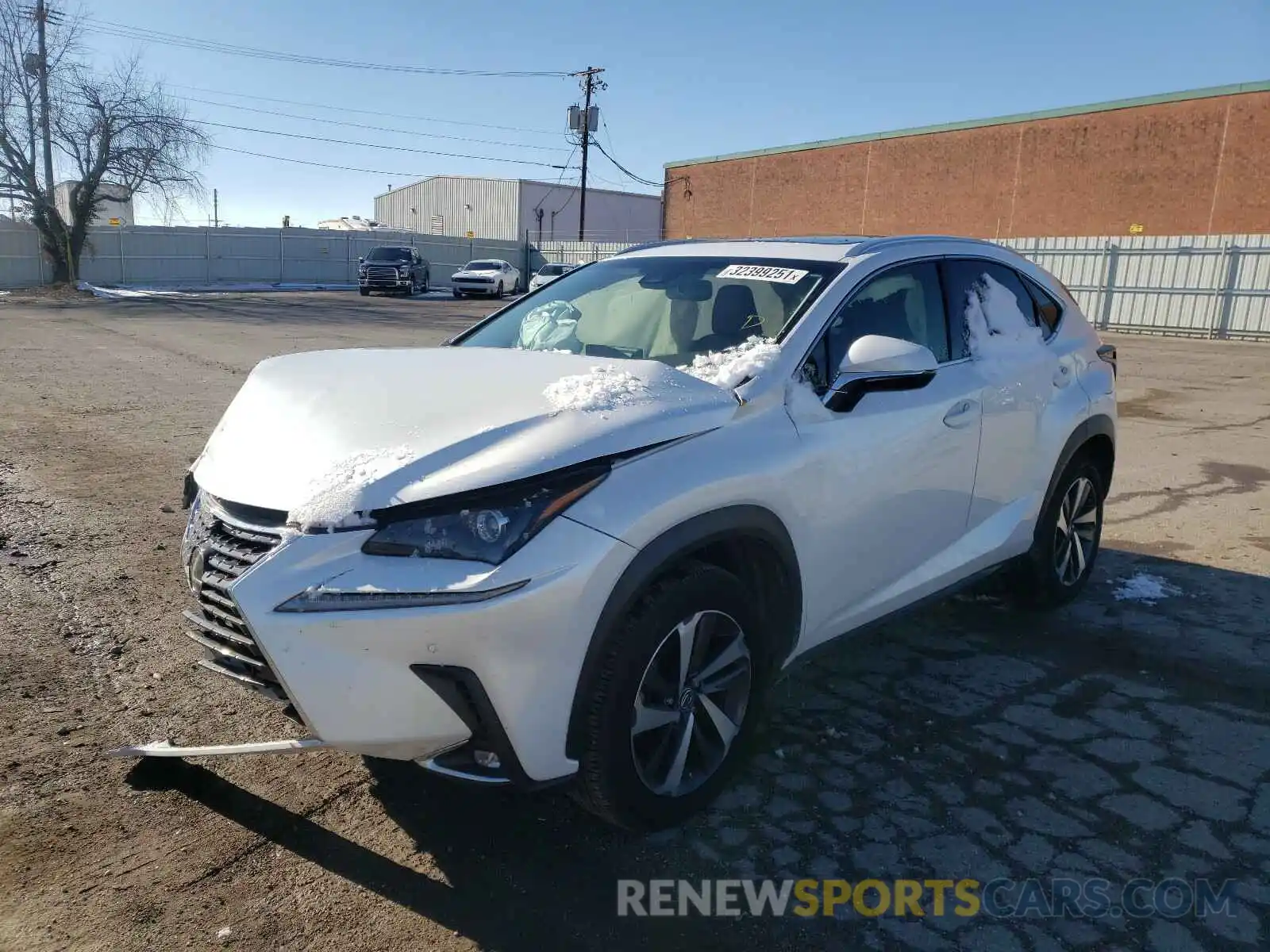 2 Photograph of a damaged car JTJBARBZ6K2209768 LEXUS NX 2019