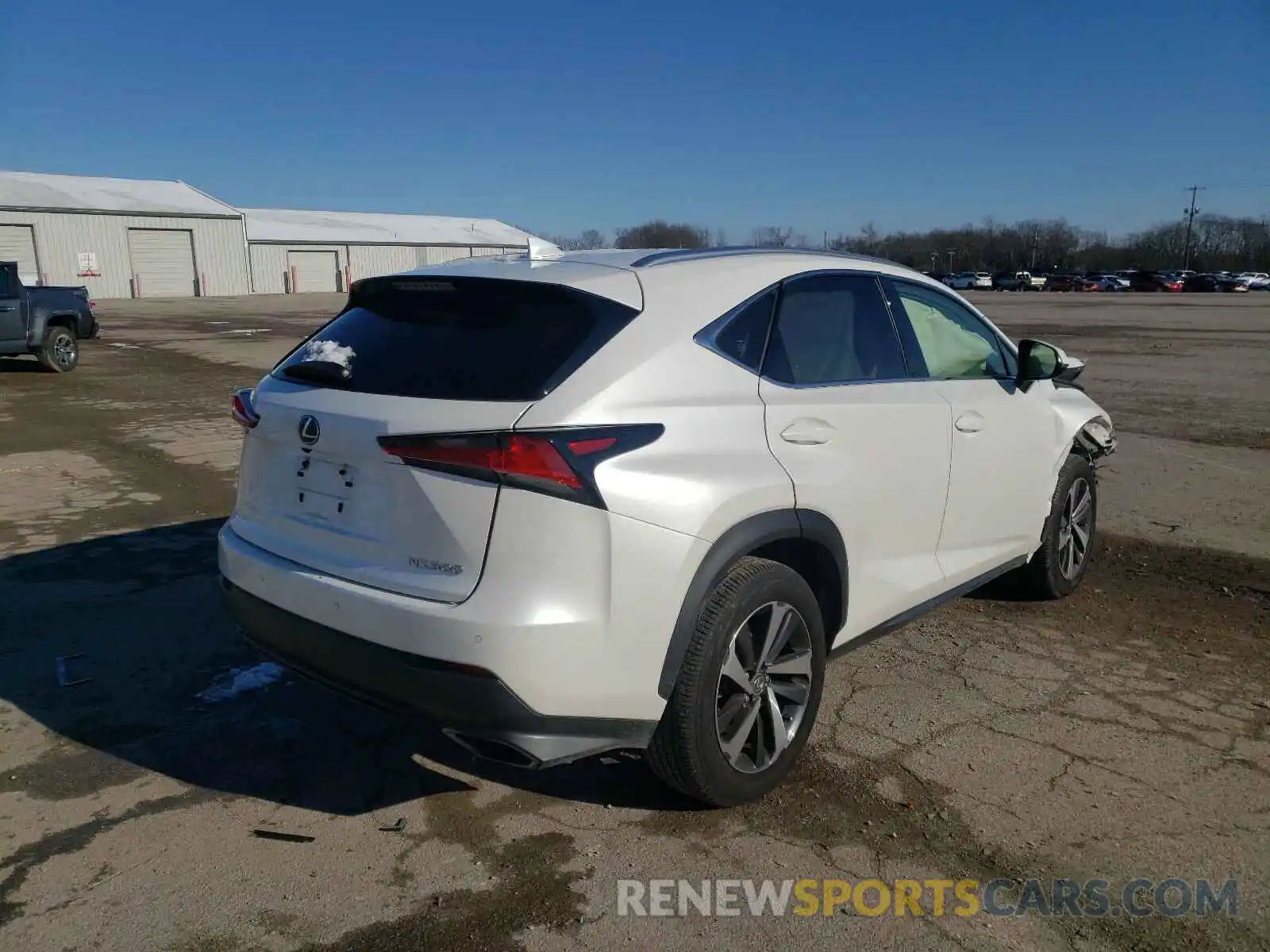 4 Photograph of a damaged car JTJBARBZ6K2209768 LEXUS NX 2019