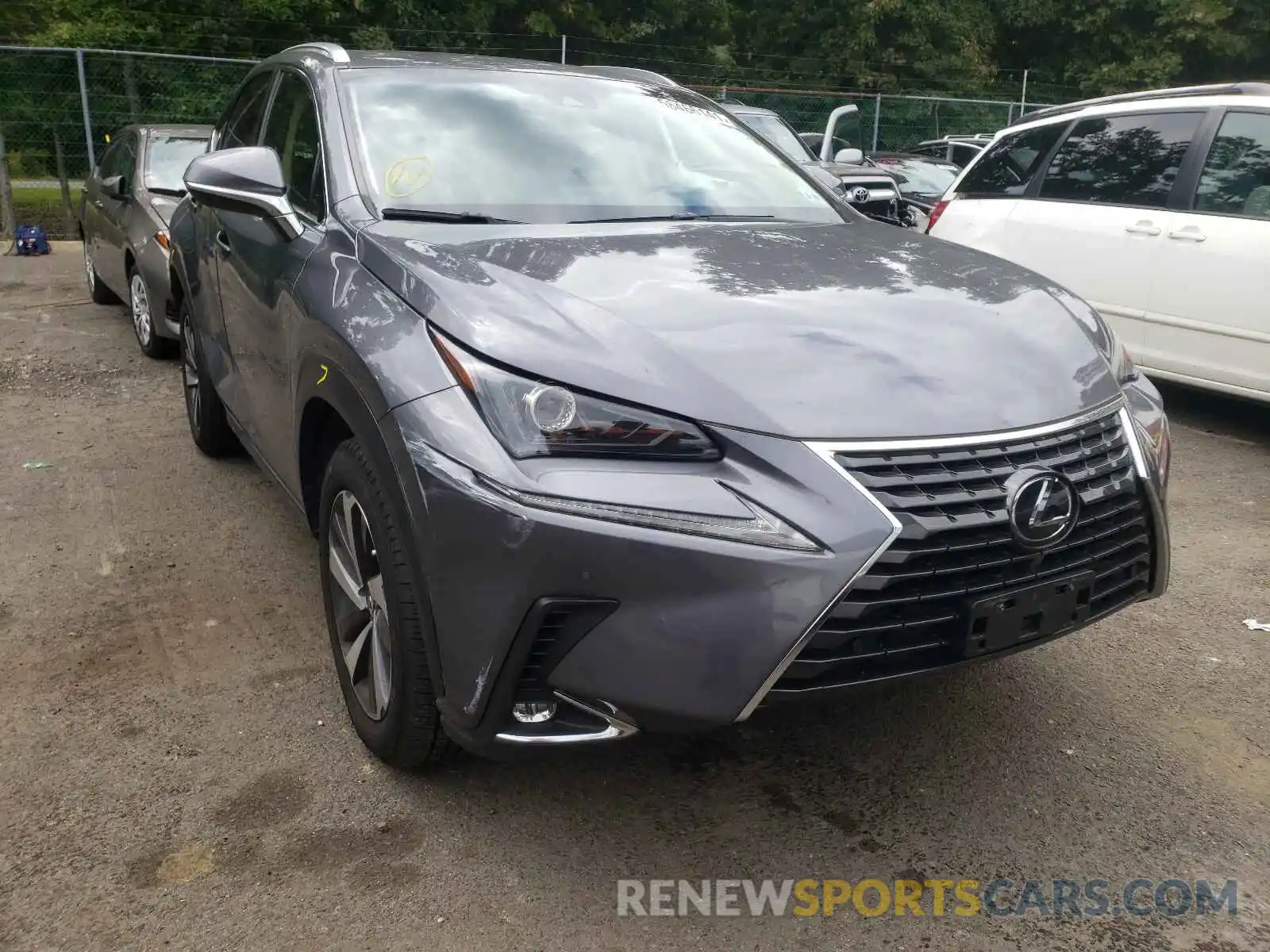 1 Photograph of a damaged car JTJBARBZ6K2209995 LEXUS NX 2019