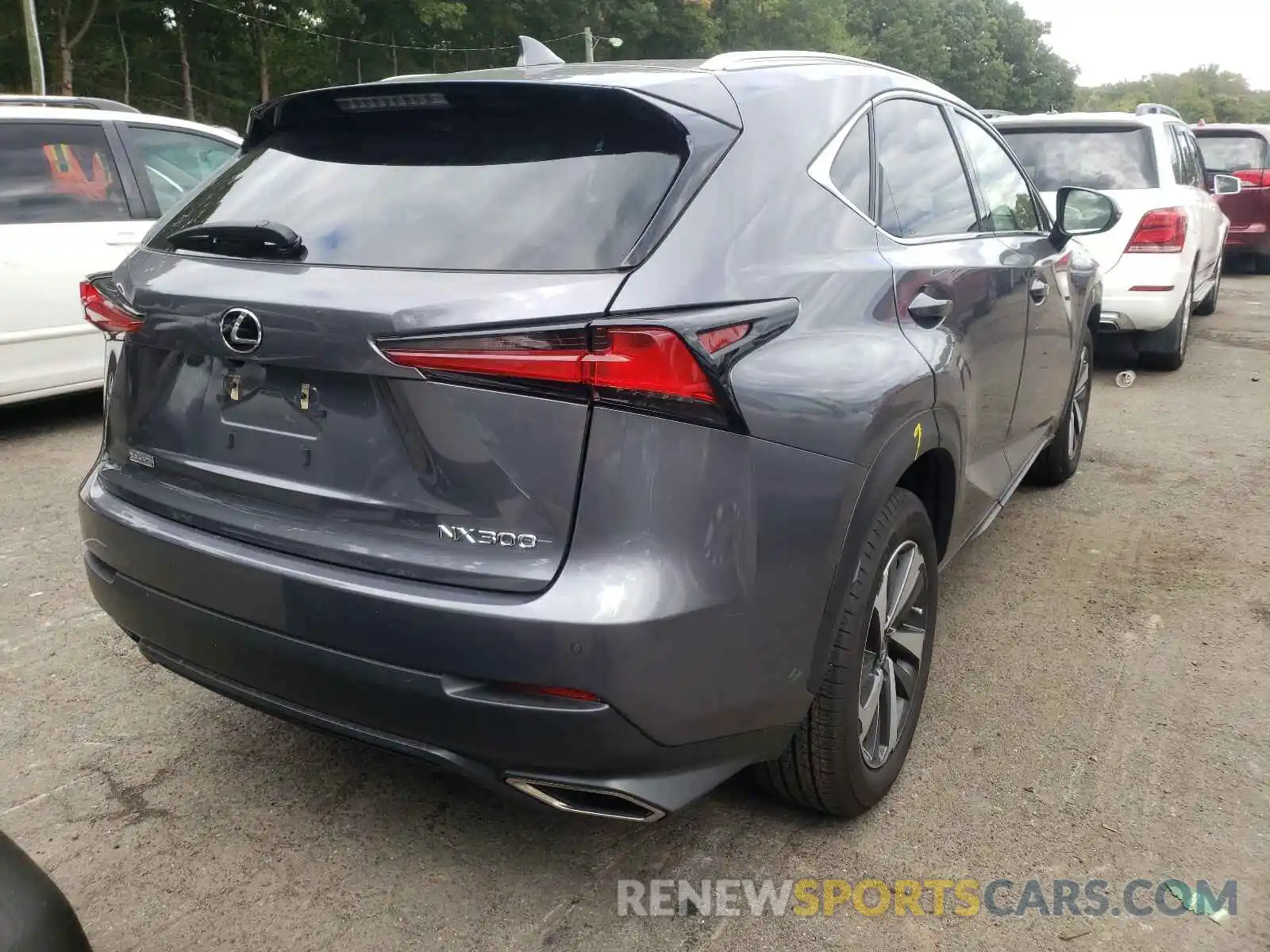 4 Photograph of a damaged car JTJBARBZ6K2209995 LEXUS NX 2019