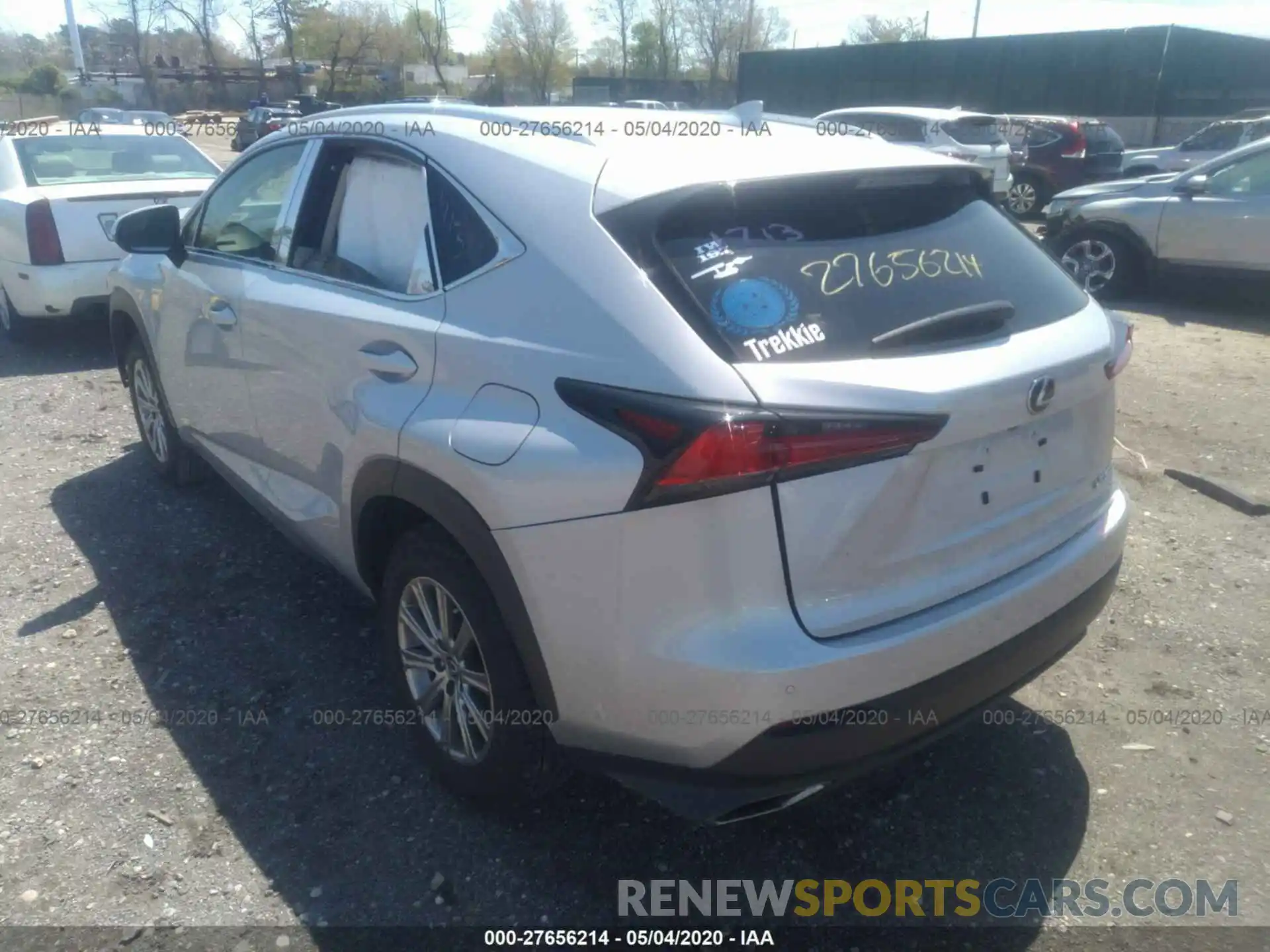 3 Photograph of a damaged car JTJBARBZ6K2213531 LEXUS NX 2019