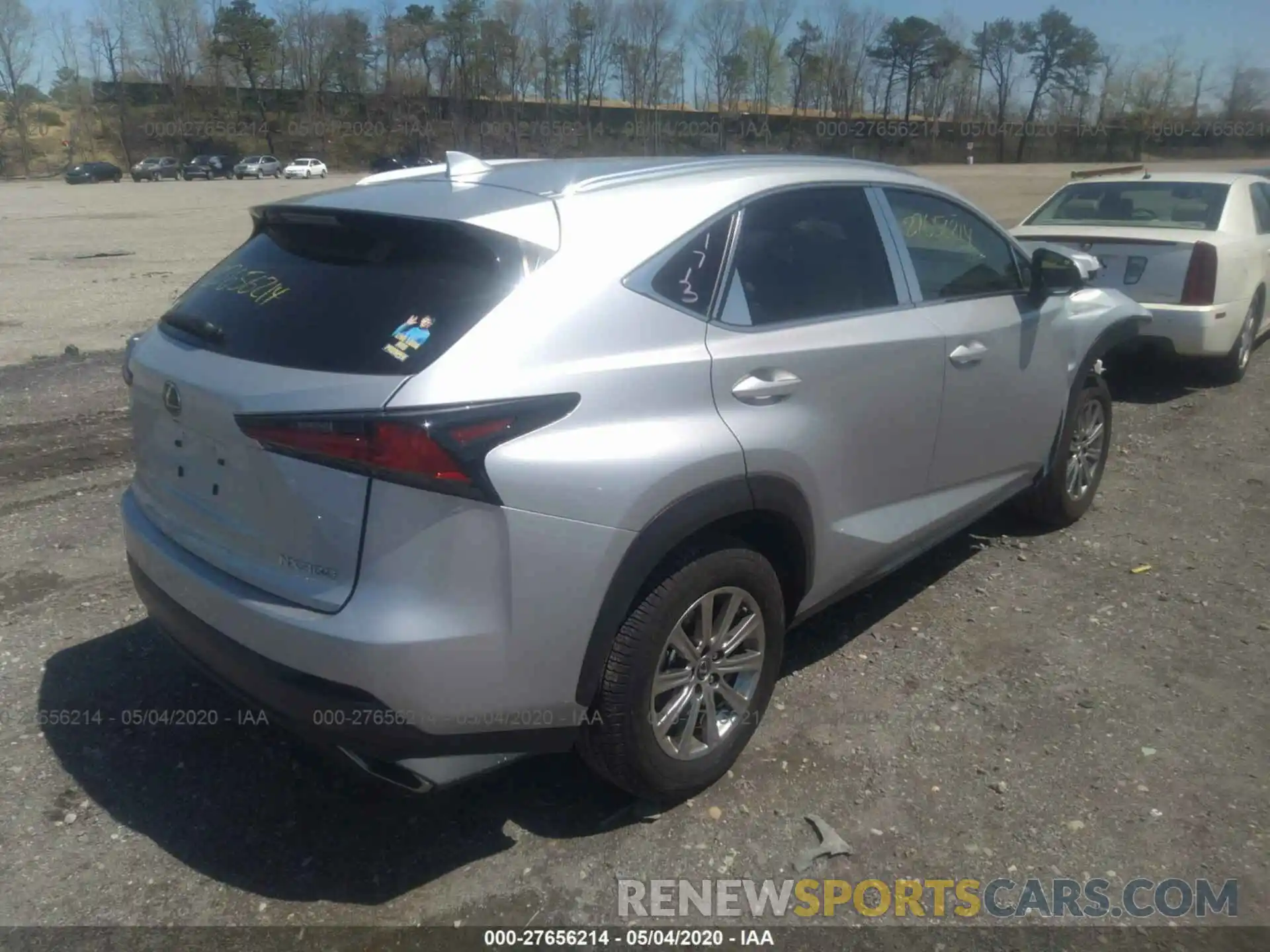 4 Фотография поврежденного автомобиля JTJBARBZ6K2213531 LEXUS NX 2019