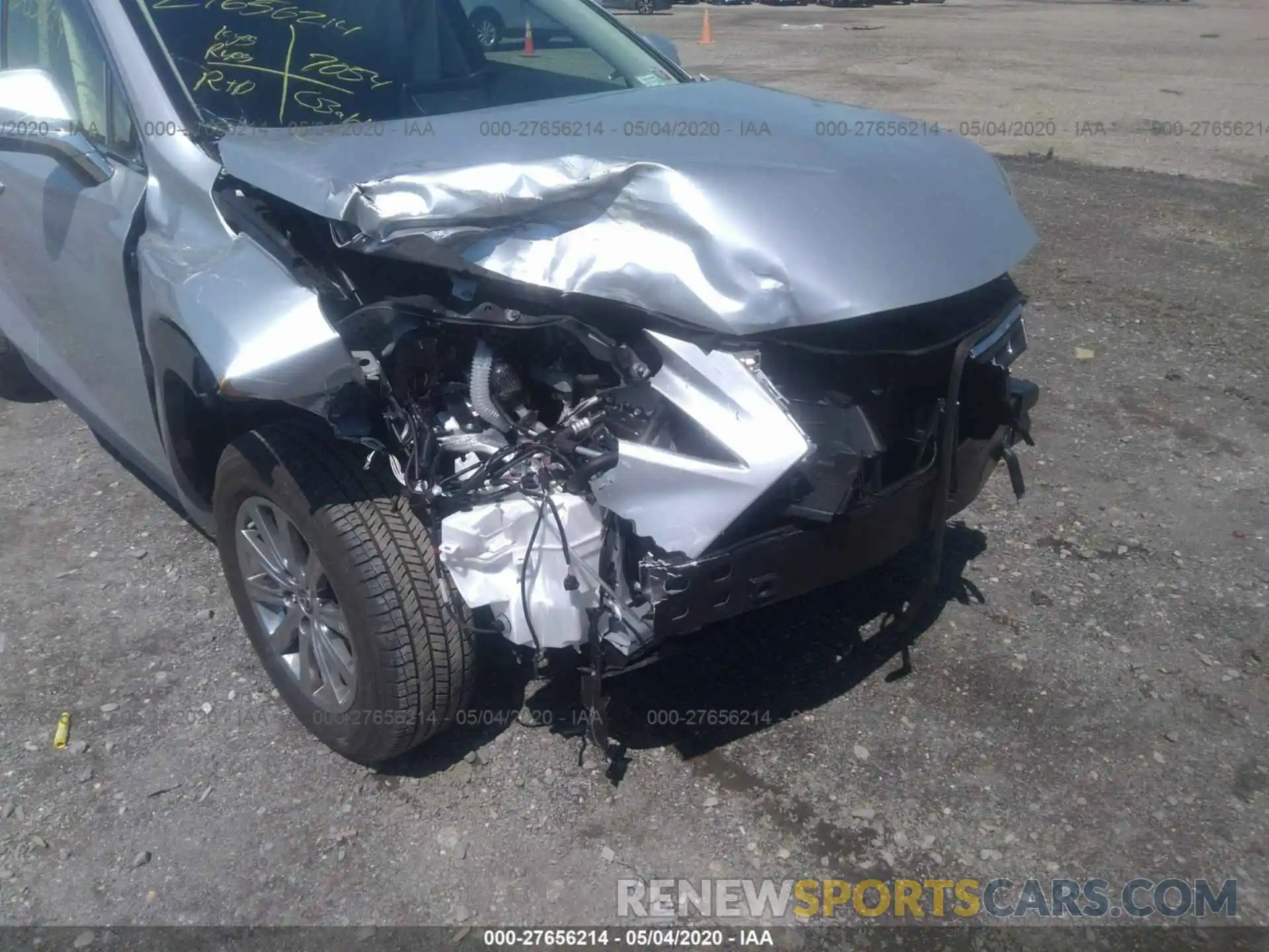 6 Photograph of a damaged car JTJBARBZ6K2213531 LEXUS NX 2019