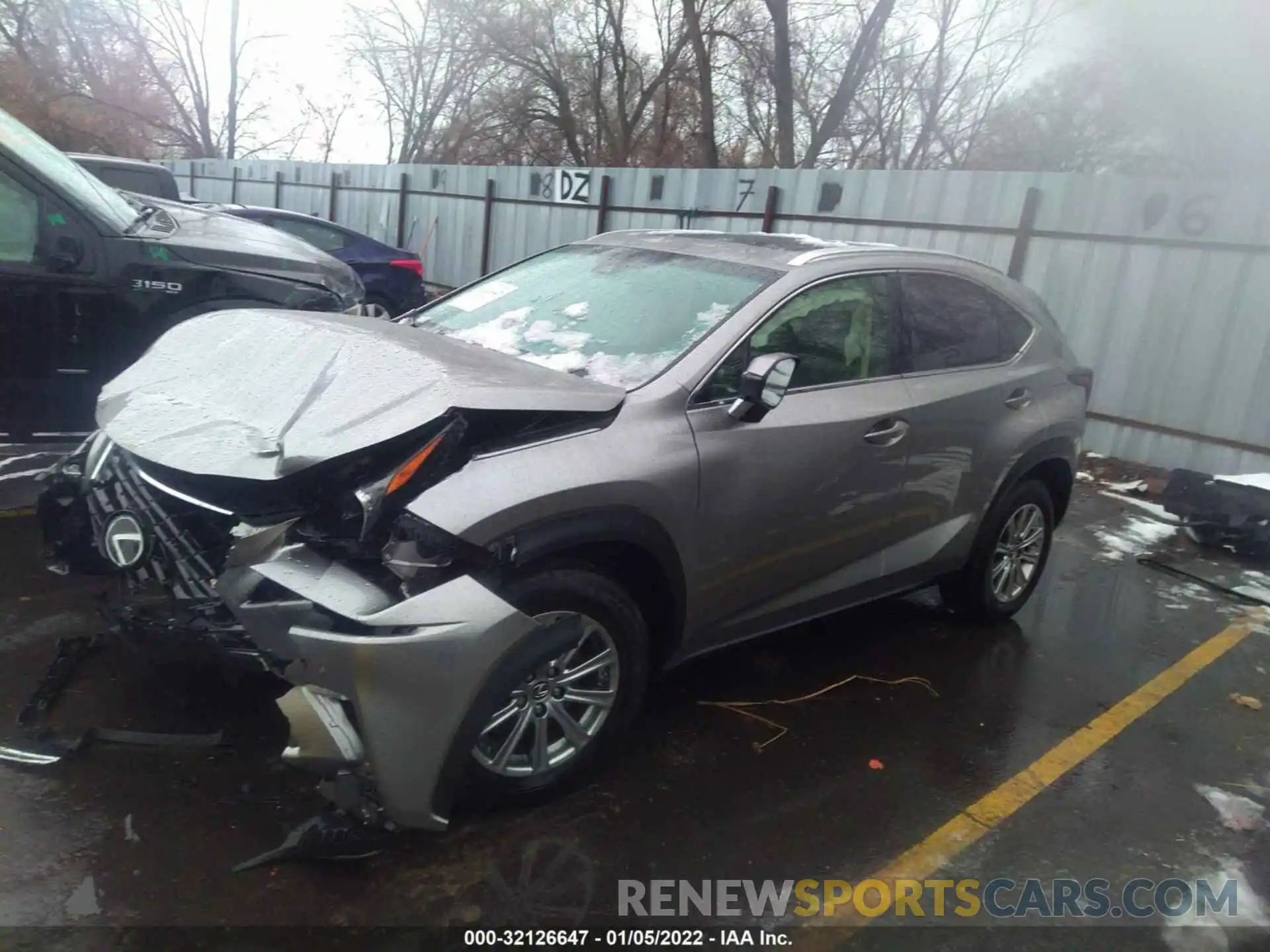 2 Photograph of a damaged car JTJBARBZ6K2213707 LEXUS NX 2019