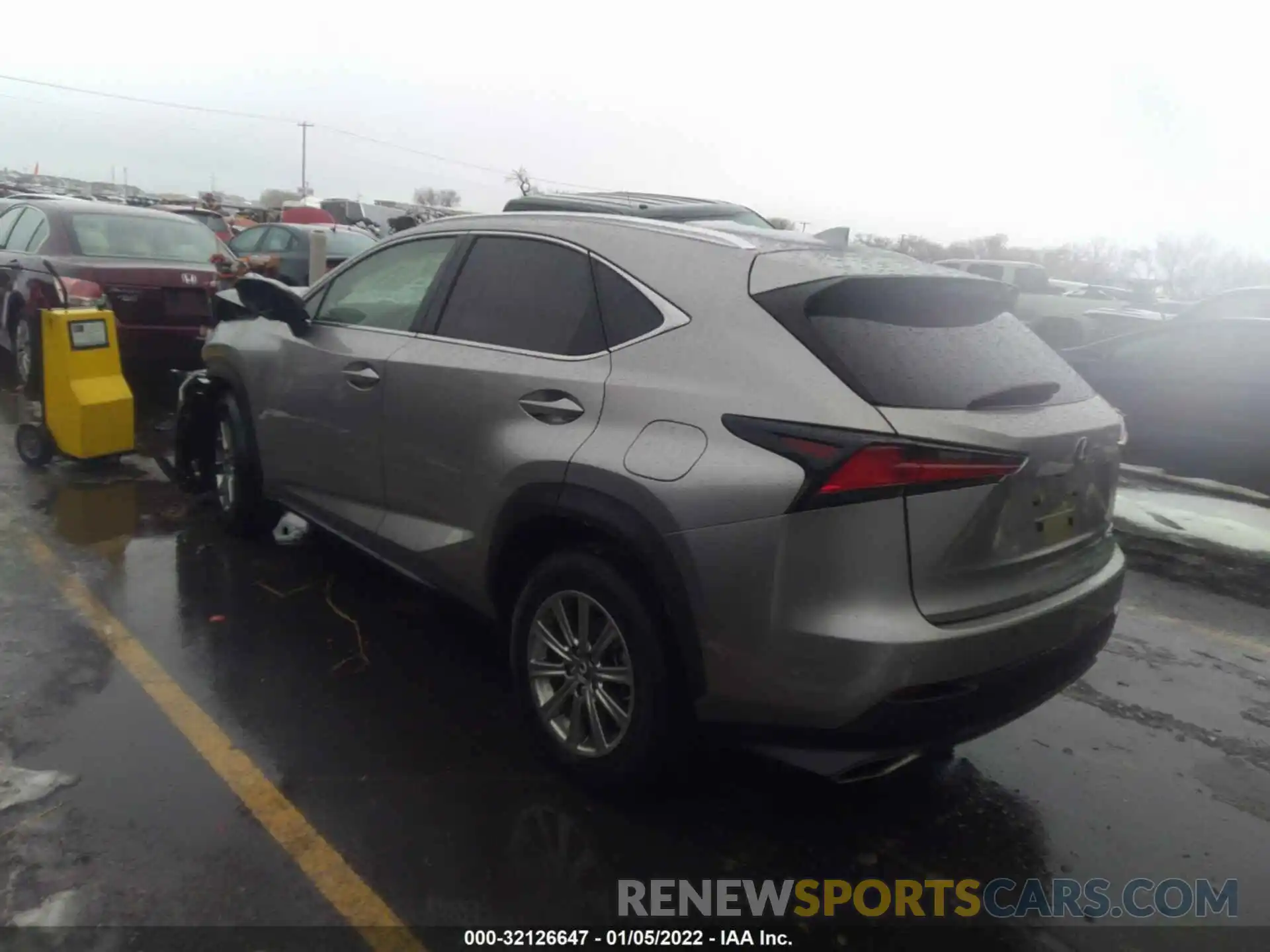 3 Фотография поврежденного автомобиля JTJBARBZ6K2213707 LEXUS NX 2019