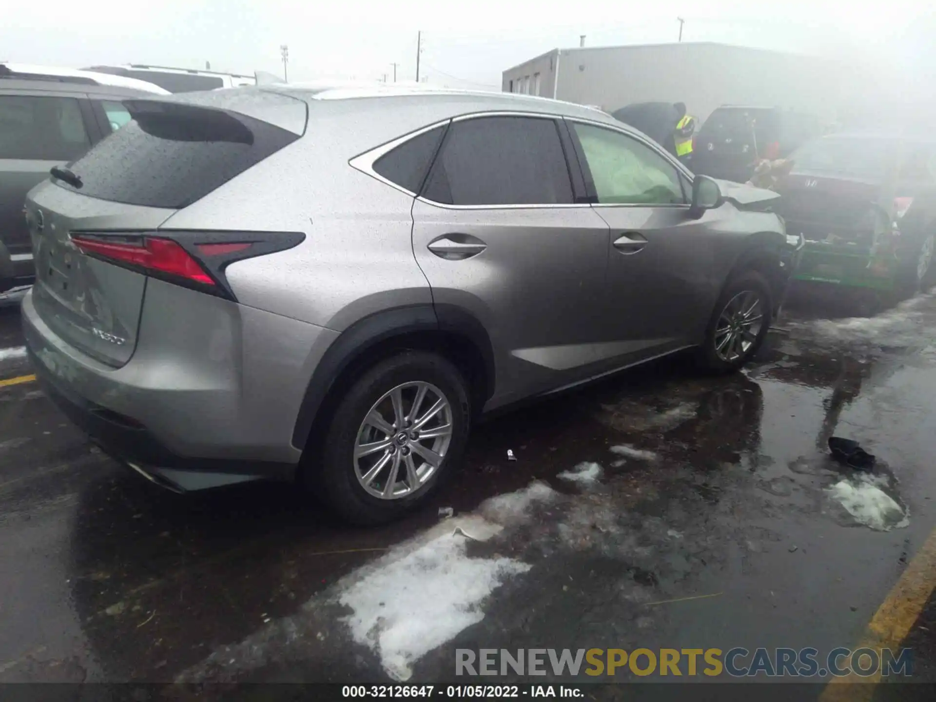 4 Photograph of a damaged car JTJBARBZ6K2213707 LEXUS NX 2019