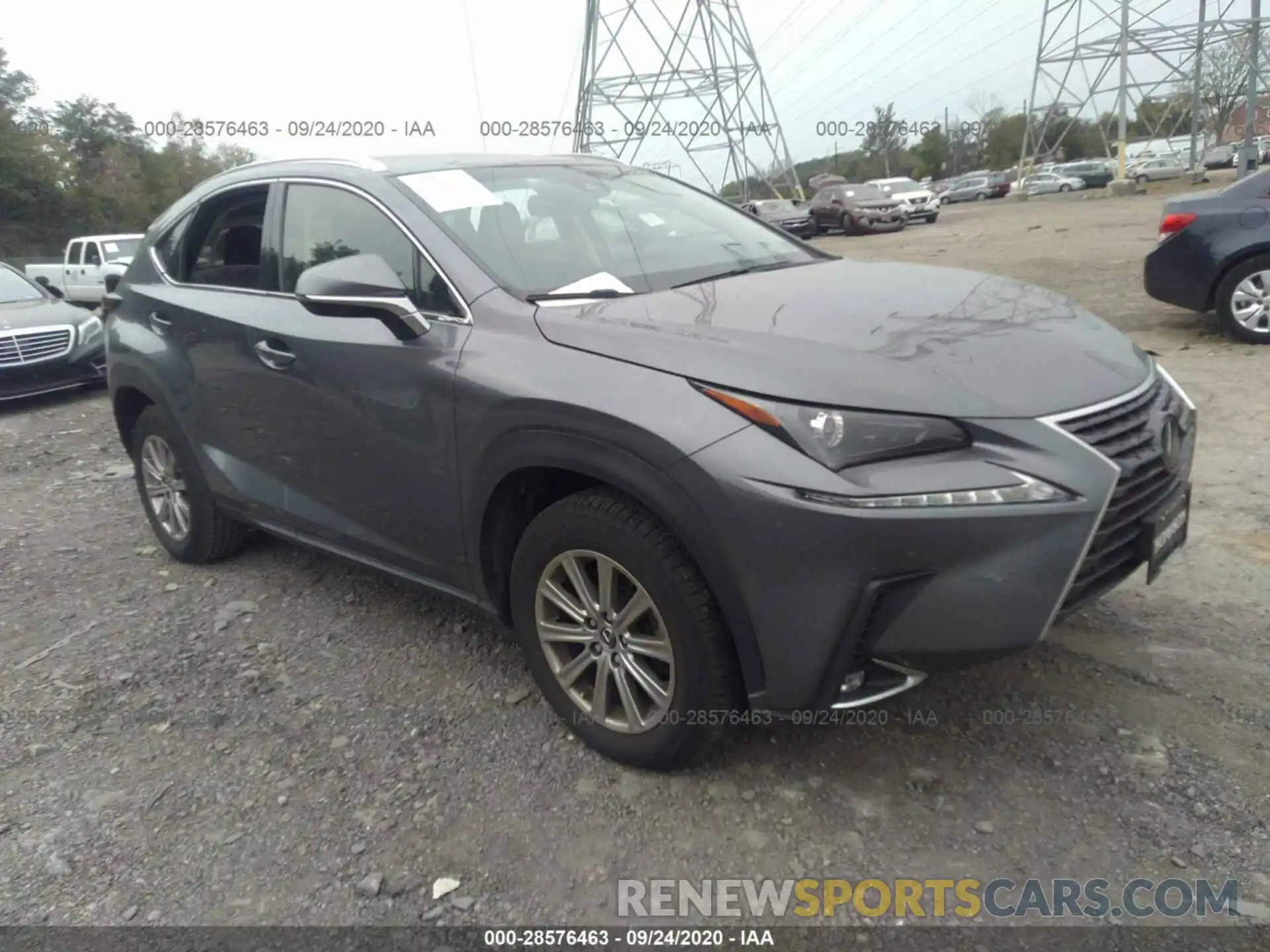 1 Photograph of a damaged car JTJBARBZ6K2214260 LEXUS NX 2019