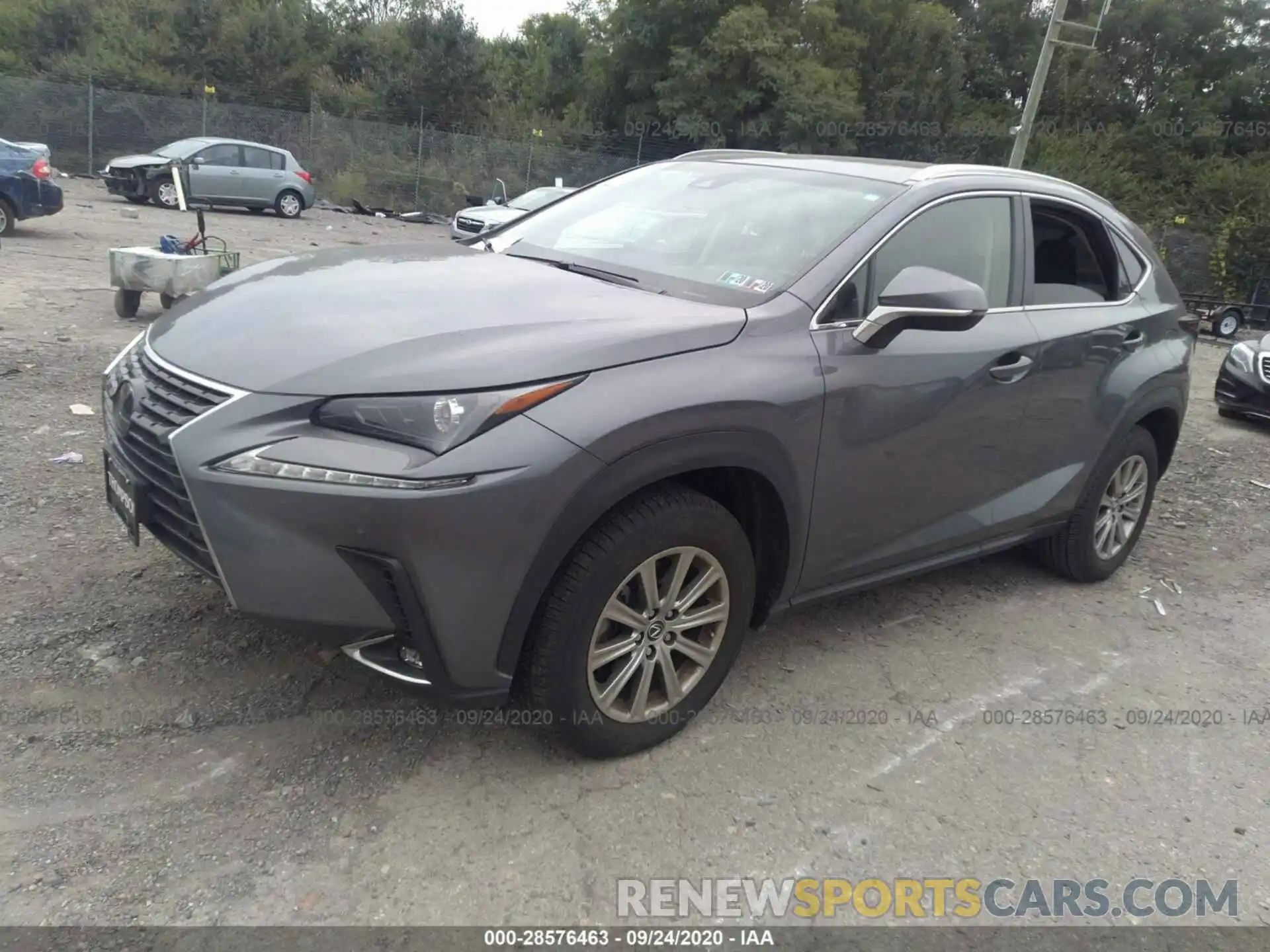 2 Фотография поврежденного автомобиля JTJBARBZ6K2214260 LEXUS NX 2019