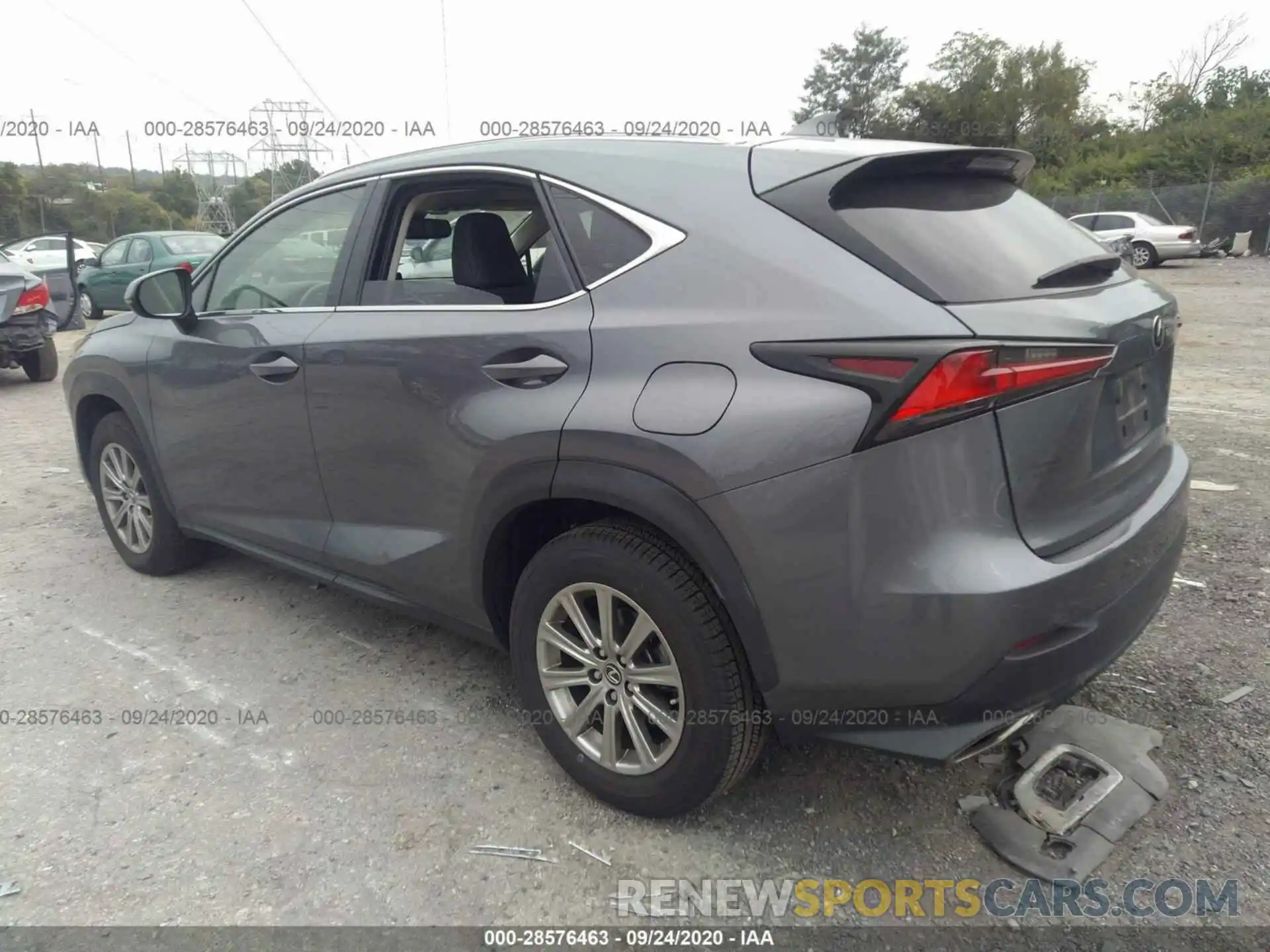 3 Photograph of a damaged car JTJBARBZ6K2214260 LEXUS NX 2019