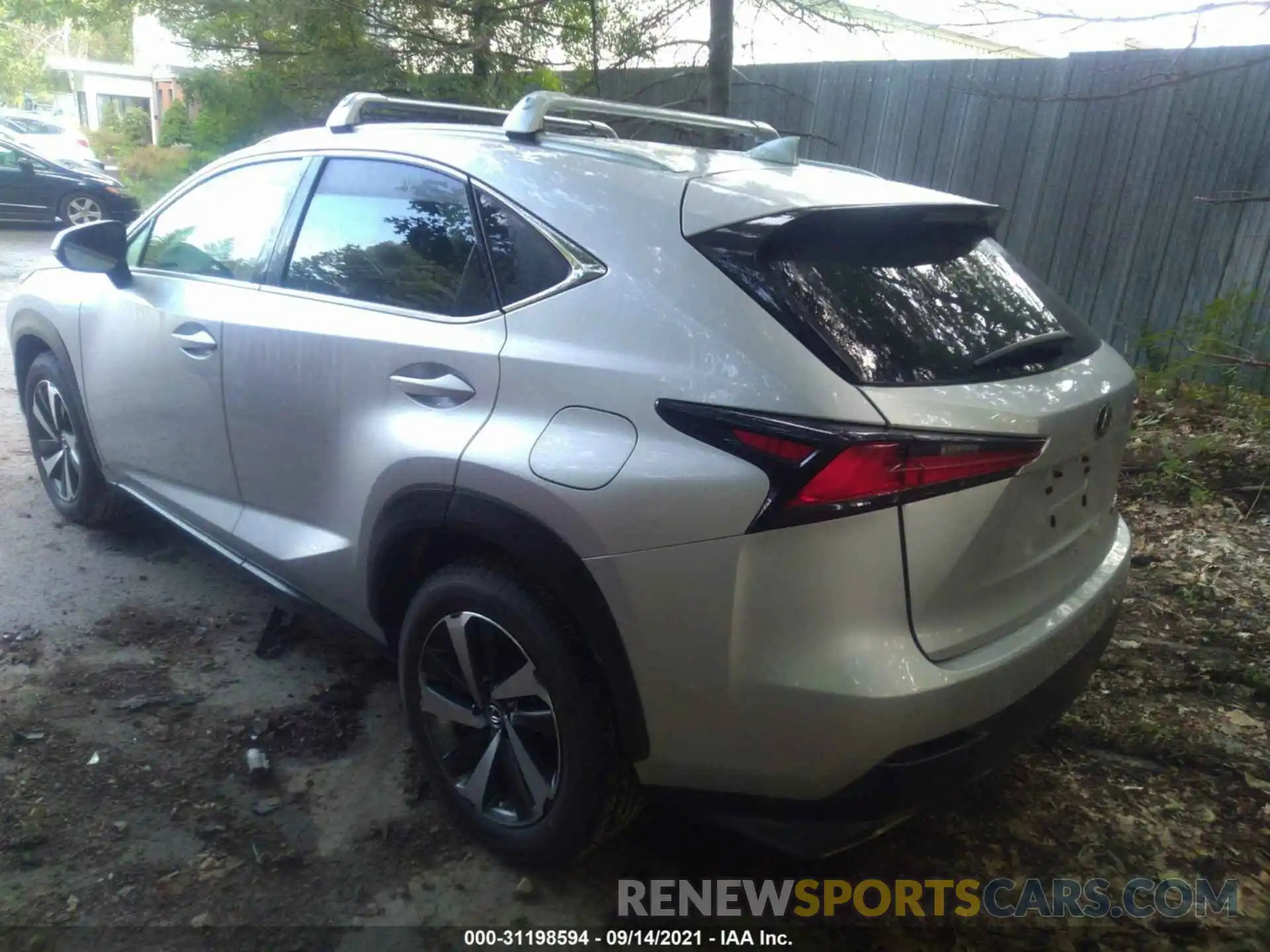 3 Photograph of a damaged car JTJBARBZ6K2217420 LEXUS NX 2019