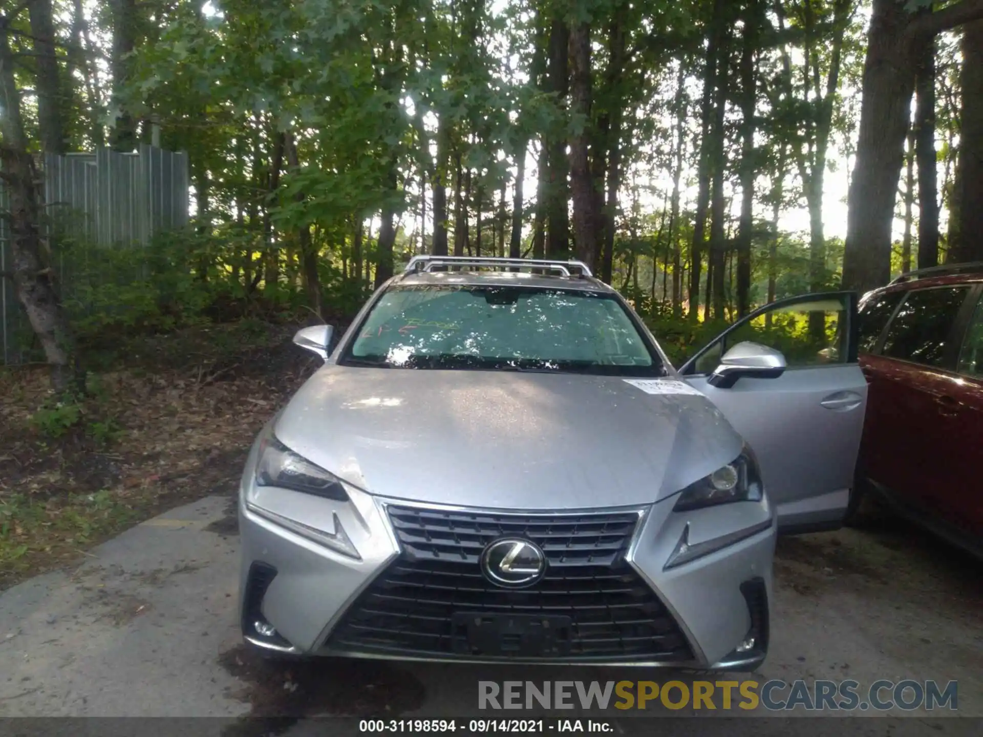 6 Photograph of a damaged car JTJBARBZ6K2217420 LEXUS NX 2019