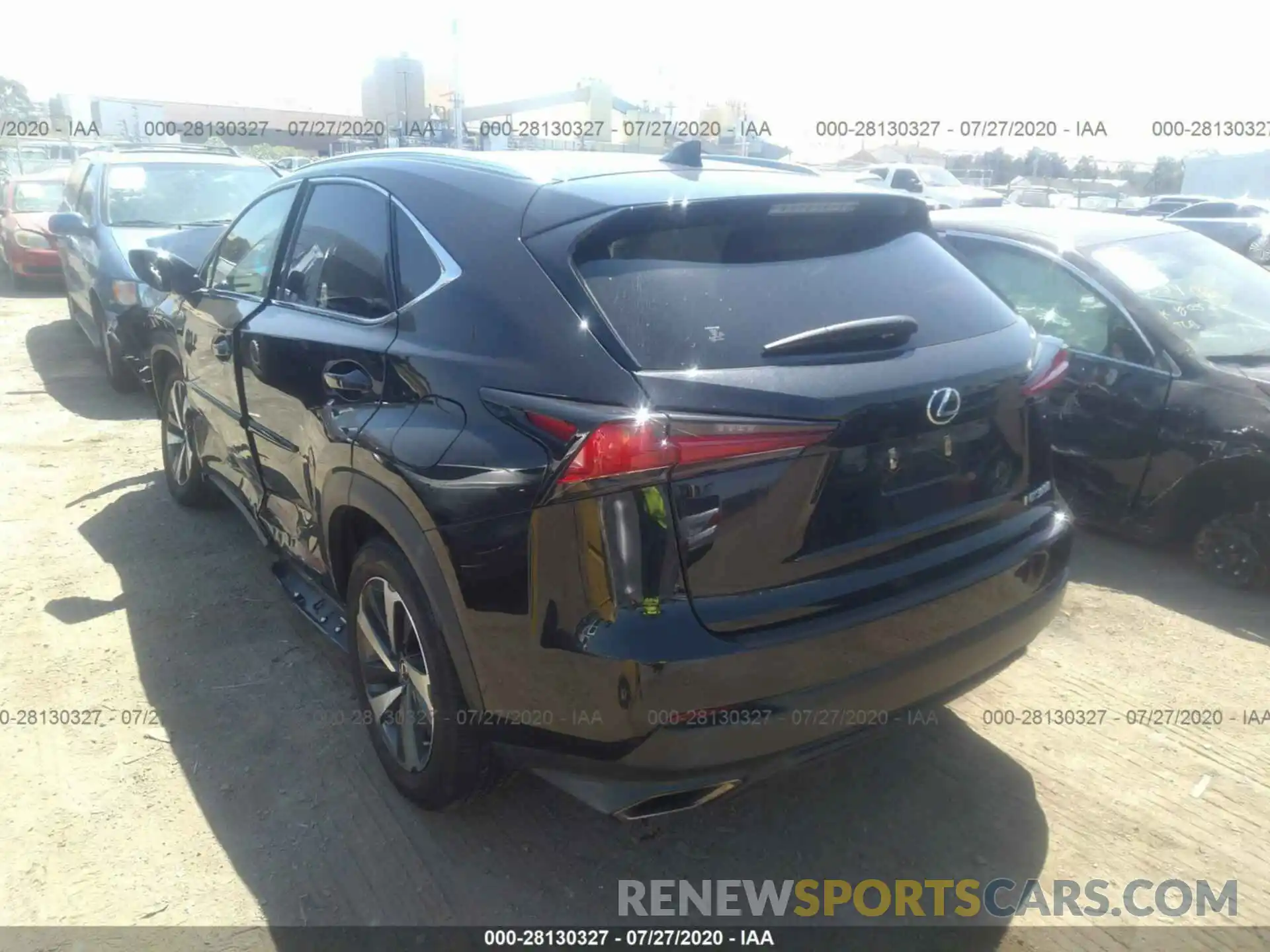 3 Photograph of a damaged car JTJBARBZ7K2182953 LEXUS NX 2019