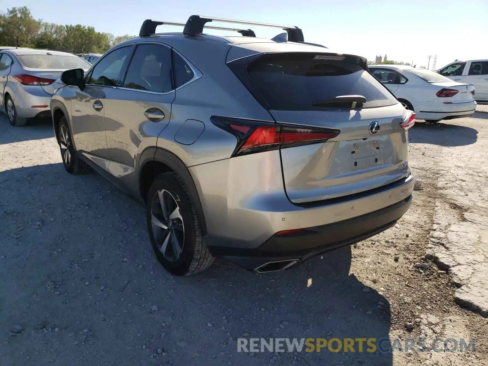 3 Photograph of a damaged car JTJBARBZ7K2183343 LEXUS NX 2019