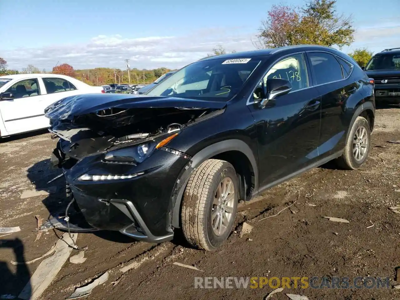 2 Photograph of a damaged car JTJBARBZ7K2186372 LEXUS NX 2019