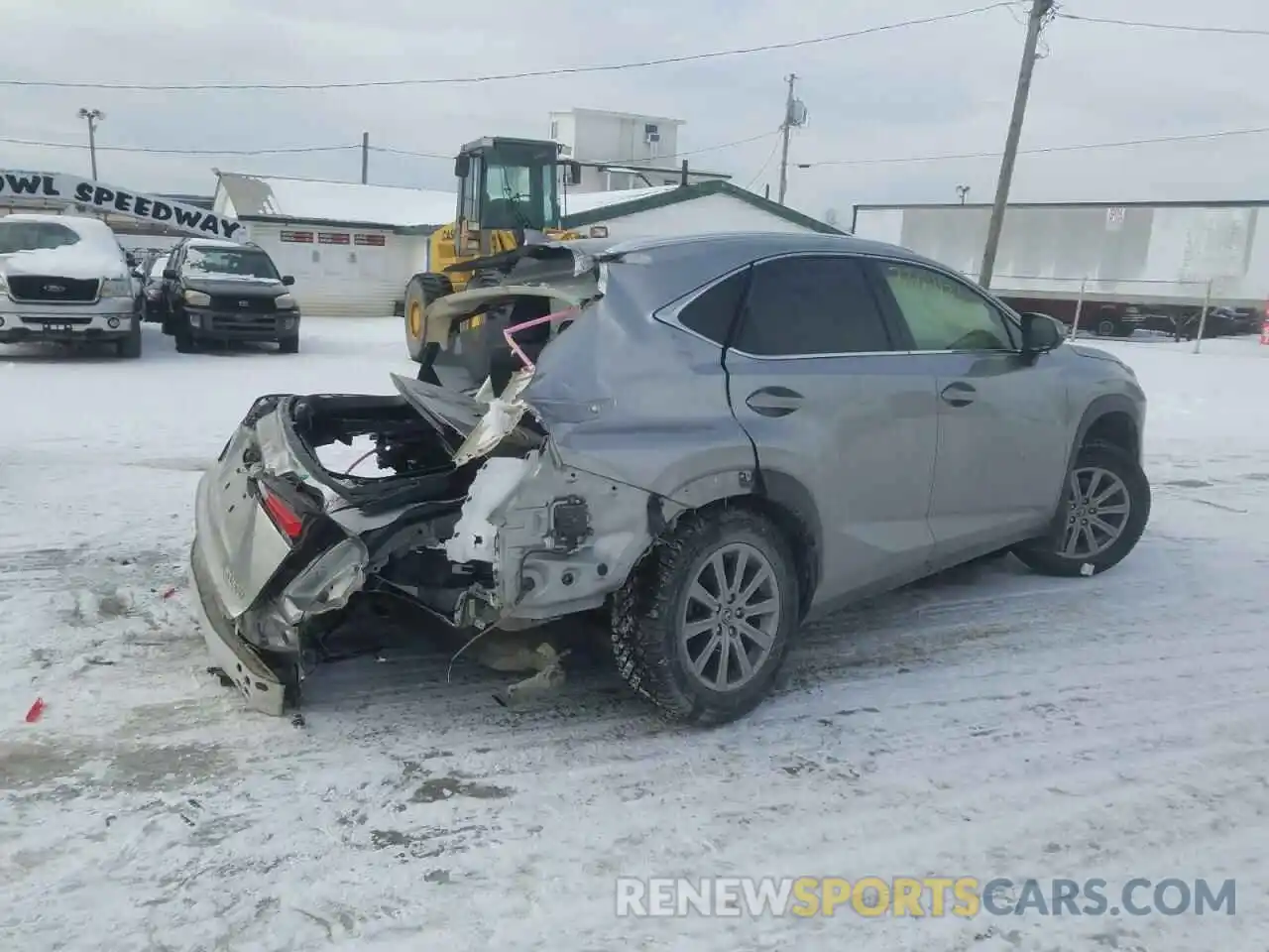 4 Photograph of a damaged car JTJBARBZ7K2186632 LEXUS NX 2019