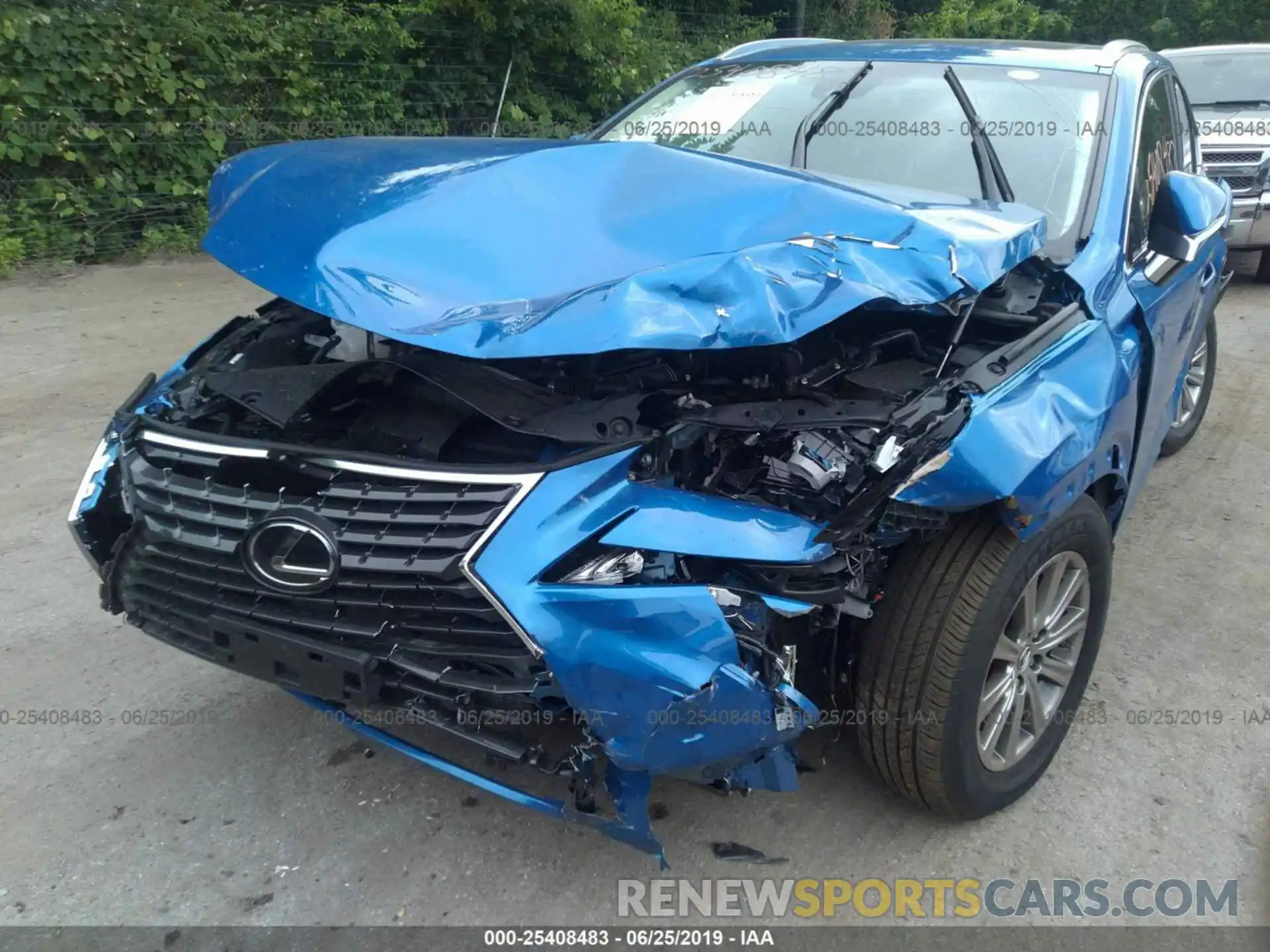 6 Photograph of a damaged car JTJBARBZ7K2188929 LEXUS NX 2019