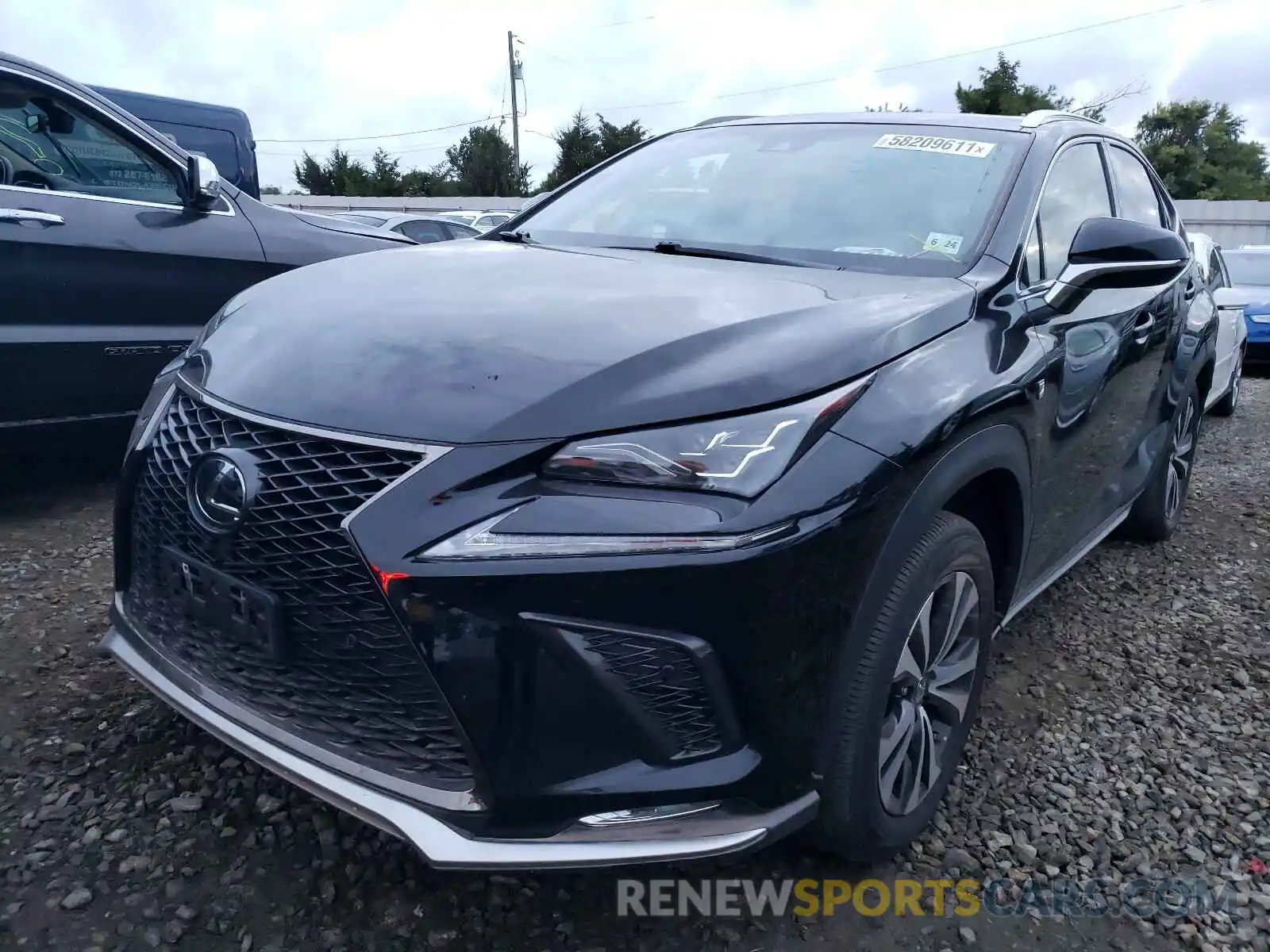 2 Фотография поврежденного автомобиля JTJBARBZ7K2189921 LEXUS NX 2019