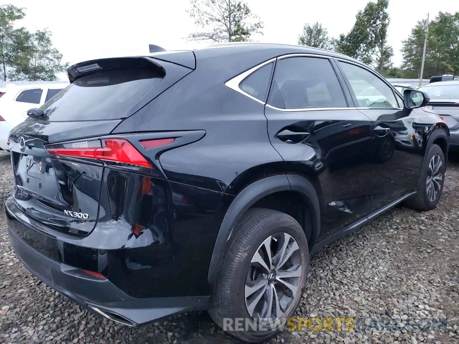 4 Фотография поврежденного автомобиля JTJBARBZ7K2189921 LEXUS NX 2019