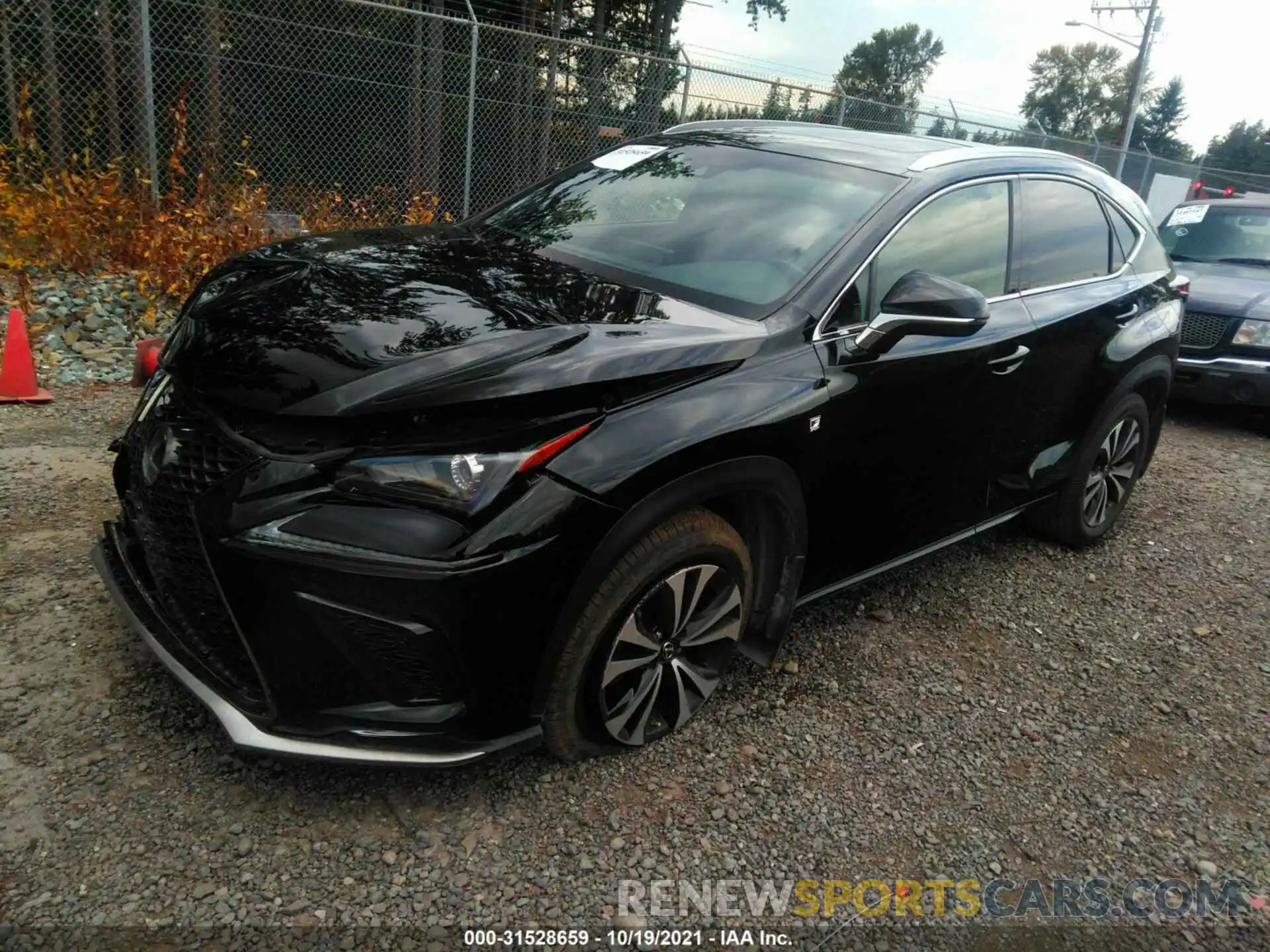 2 Фотография поврежденного автомобиля JTJBARBZ7K2199199 LEXUS NX 2019