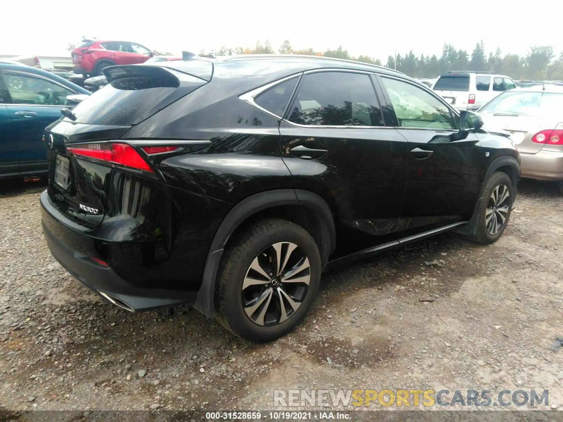 4 Фотография поврежденного автомобиля JTJBARBZ7K2199199 LEXUS NX 2019