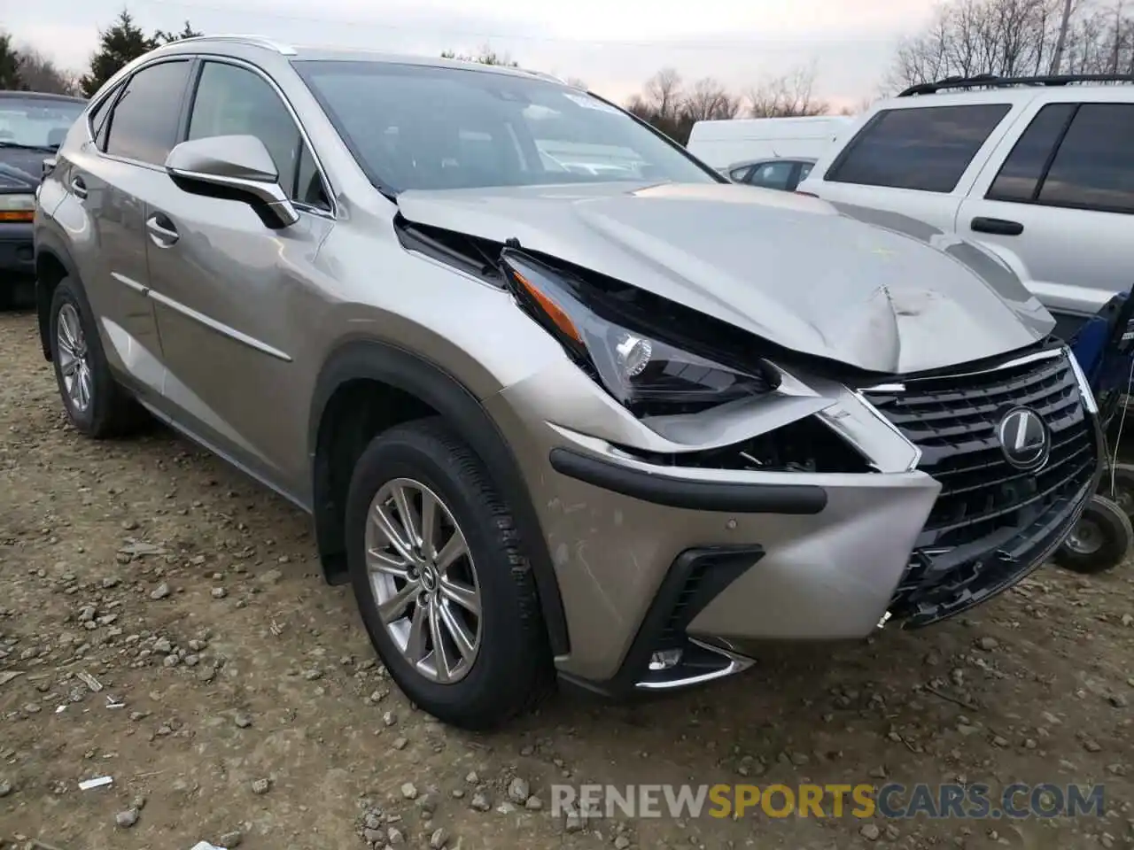 1 Photograph of a damaged car JTJBARBZ7K2201999 LEXUS NX 2019