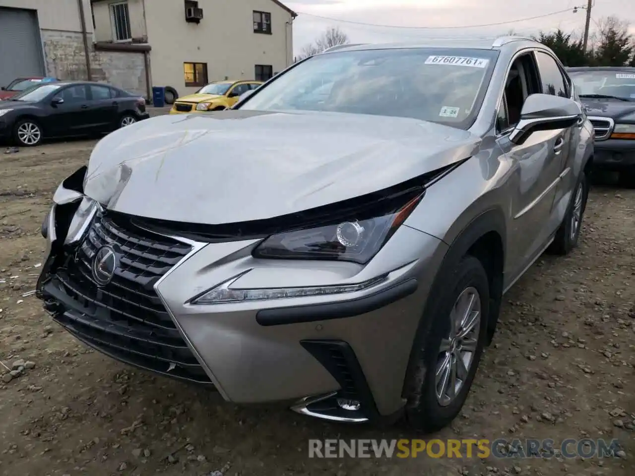 2 Photograph of a damaged car JTJBARBZ7K2201999 LEXUS NX 2019